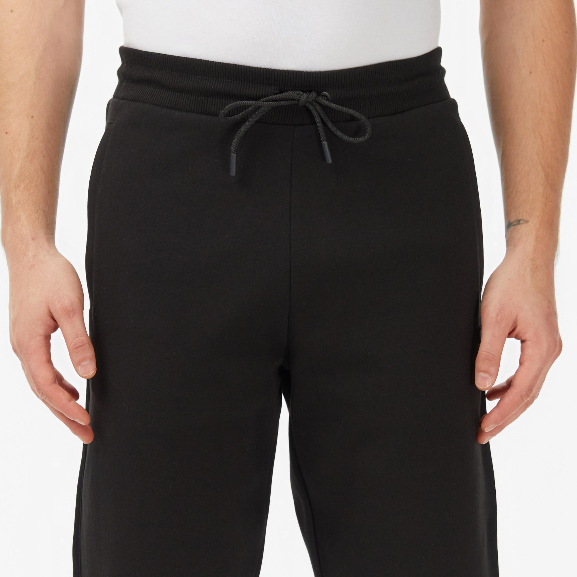 Lacoste Erkek Regular Fit Siyah Eşofman Altı