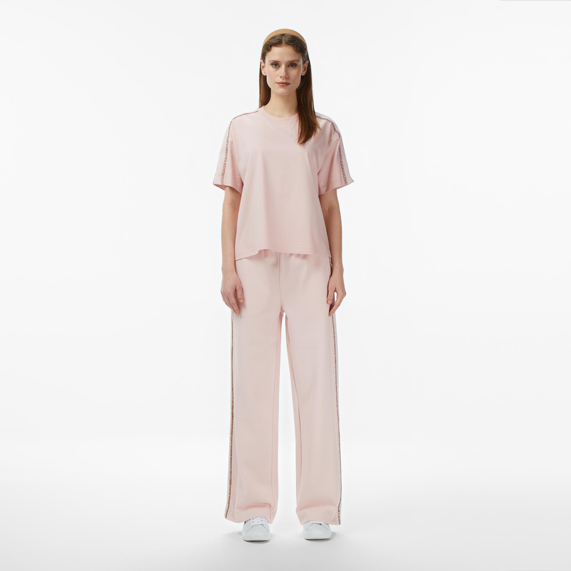 Lacoste Kadın Regular Fit Açık Pembe Eşofman Altı