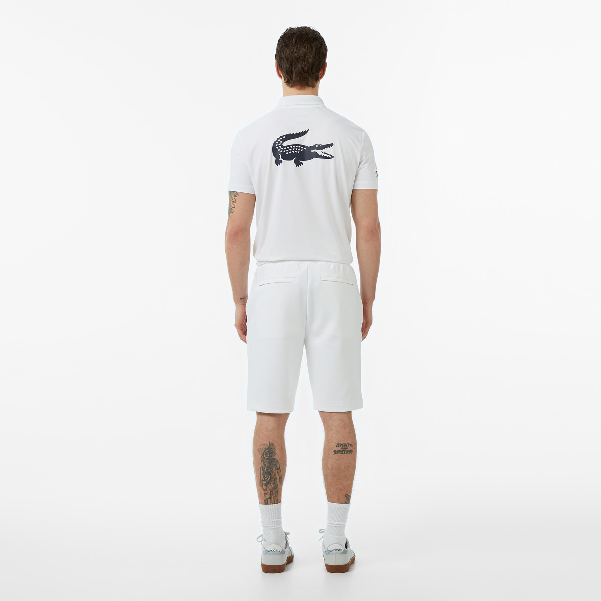 Lacoste Erkek Regular Fit Beyaz Şort