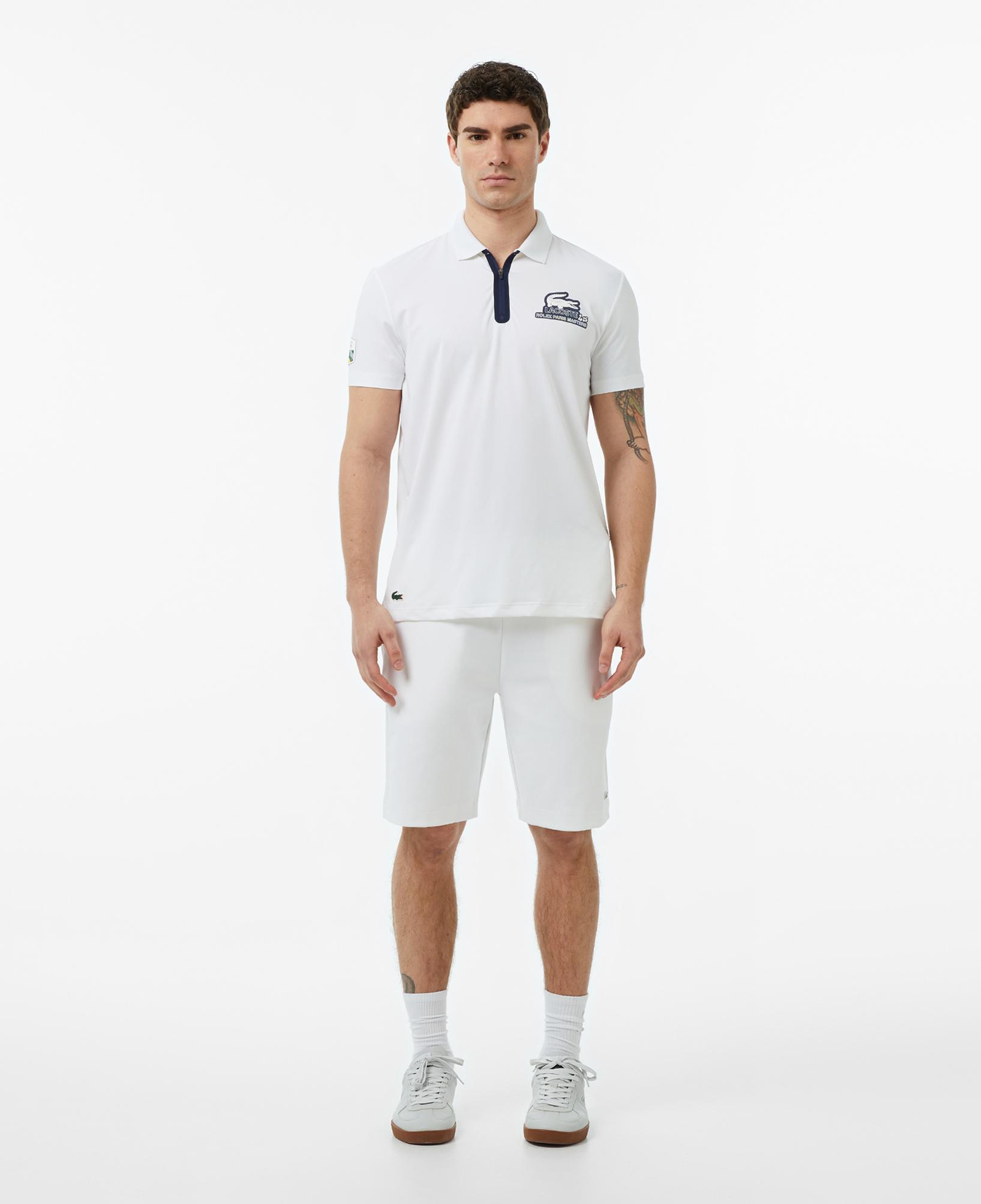 Lacoste Erkek Regular Fit Beyaz Şort