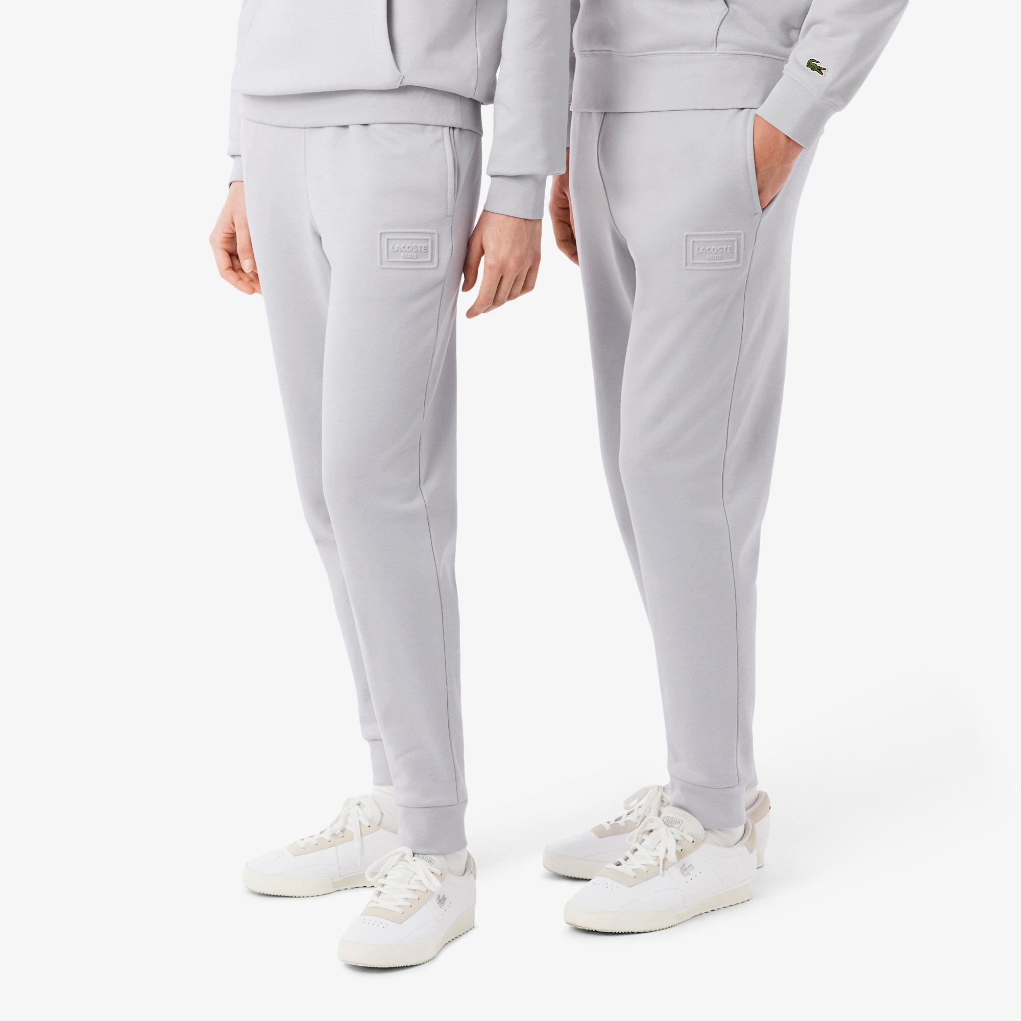 Lacoste Unisex Tapered Fit Gri Eşofman Altı