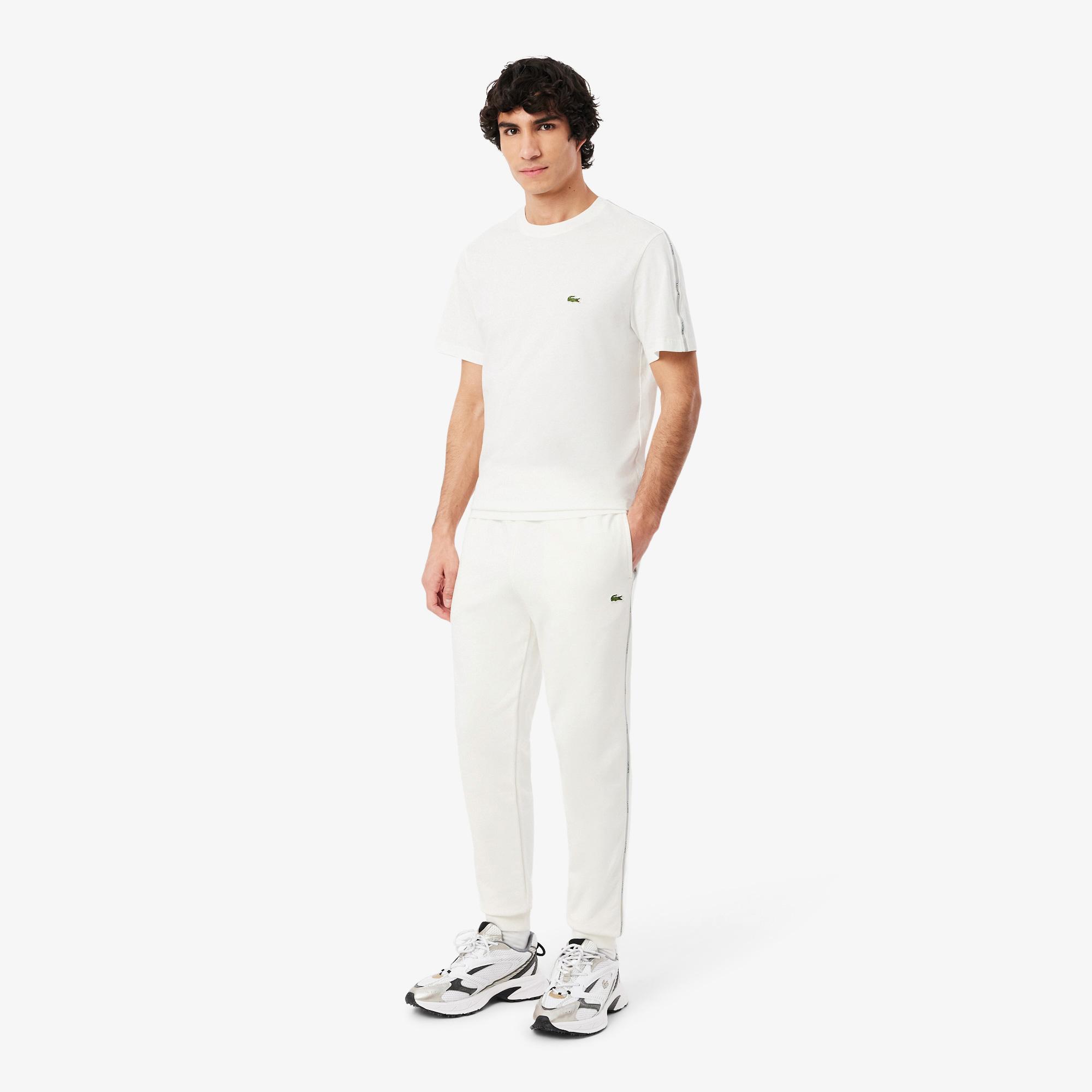 Lacoste Erkek Tapered Fit Beyaz Eşofman Altı