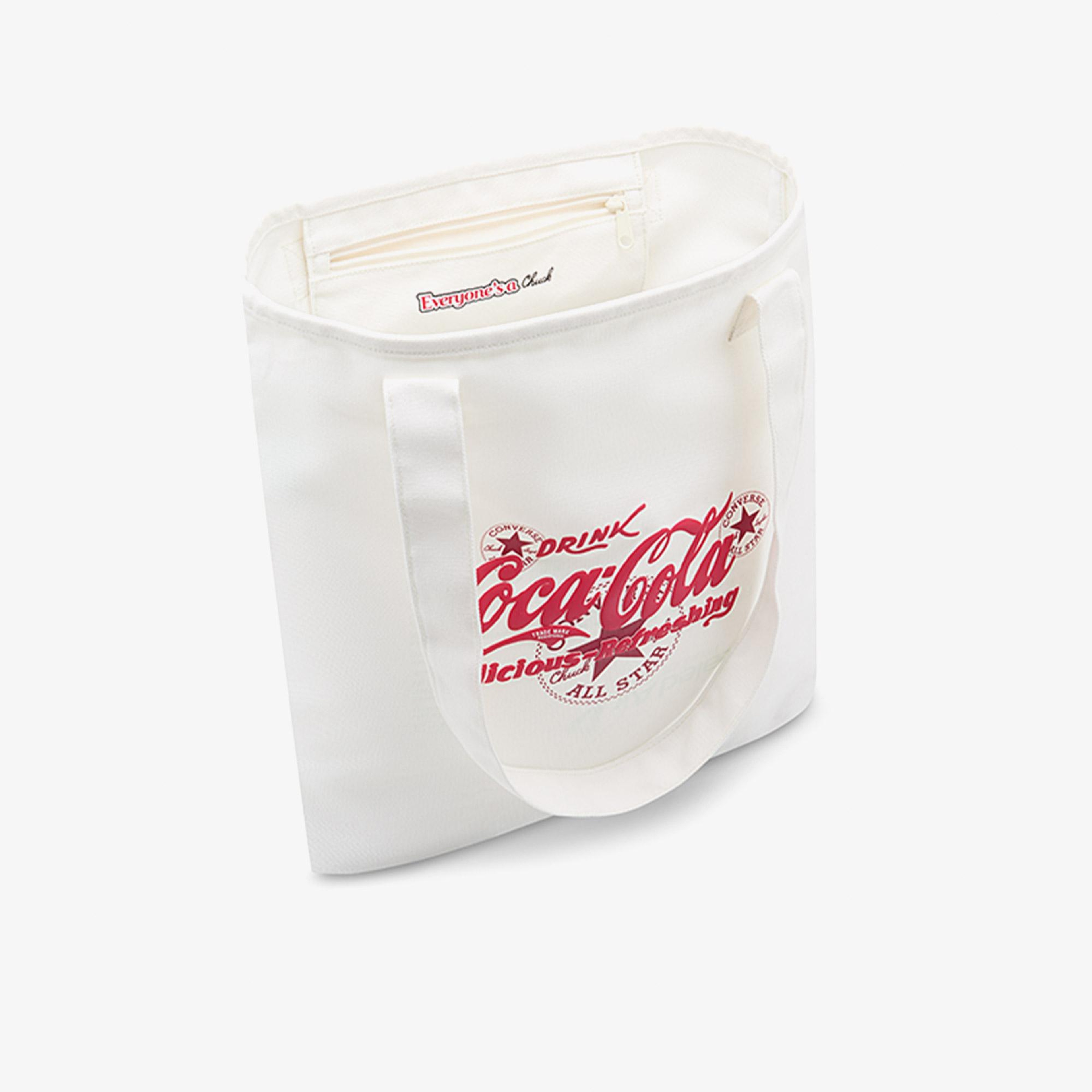 Converse x Coca-Cola Beyaz Omuz Çanta