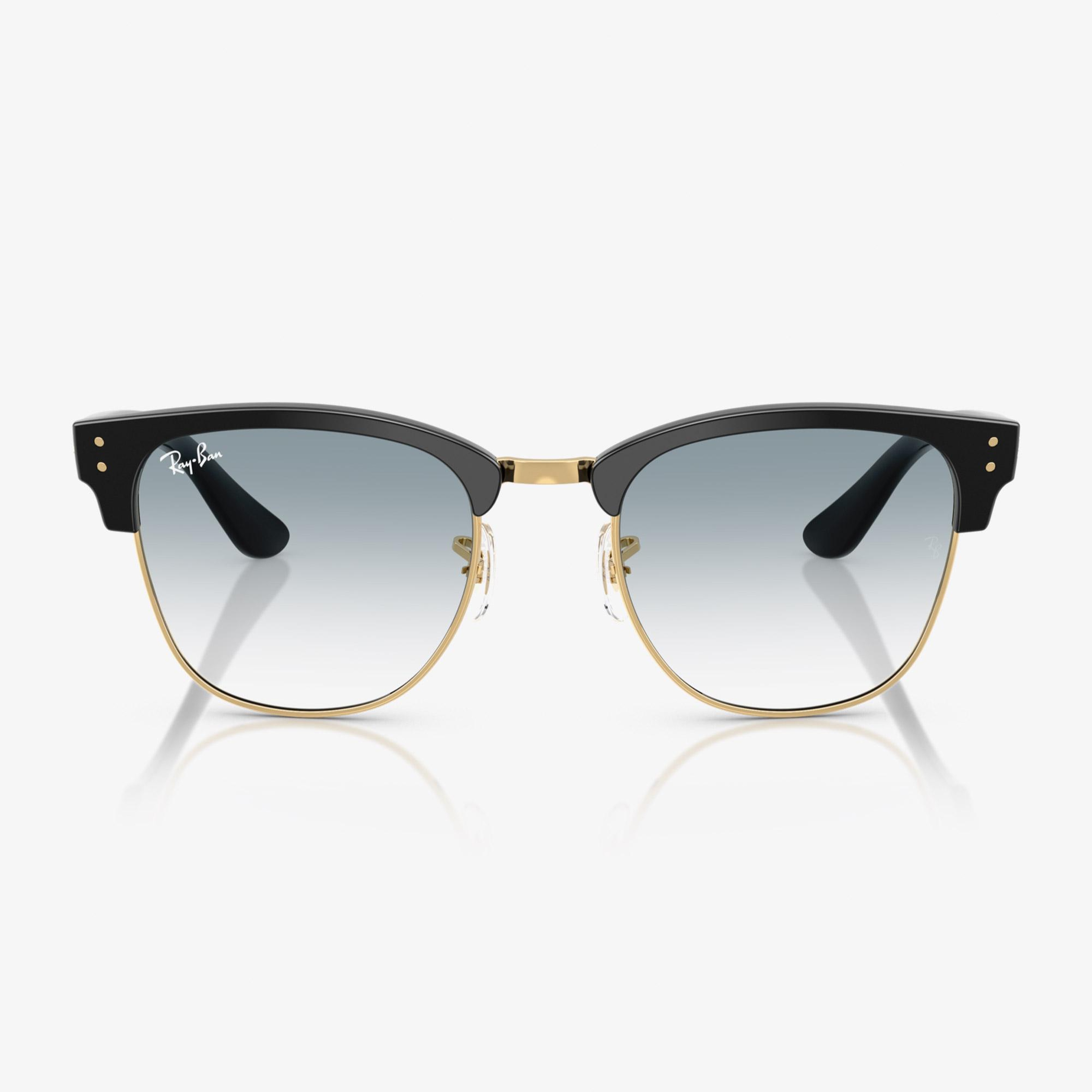 Ray-Ban Clubmaster Reverse Unisex Siyah Güneş Gözlüğü