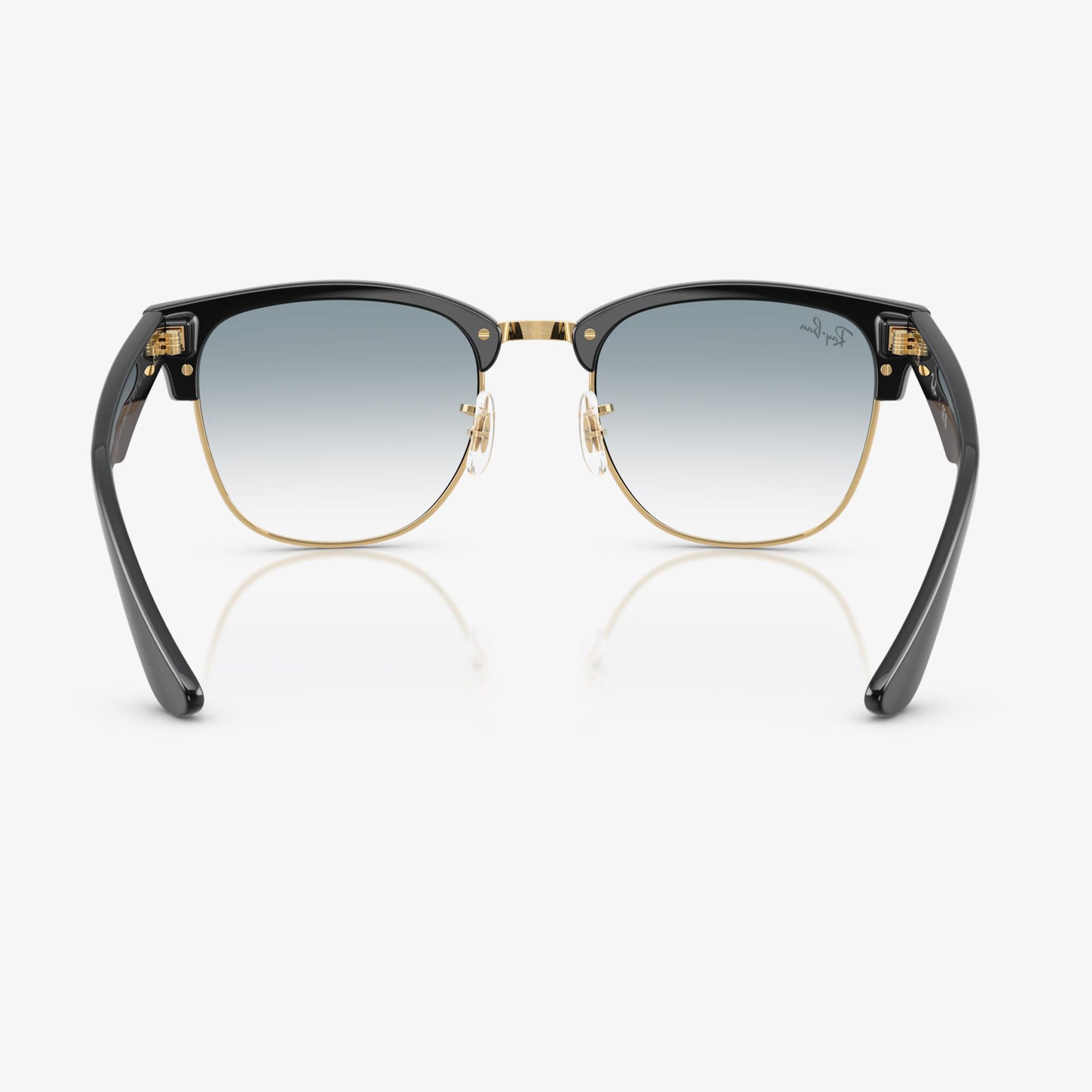 Ray-Ban Clubmaster Reverse Unisex Siyah Güneş Gözlüğü