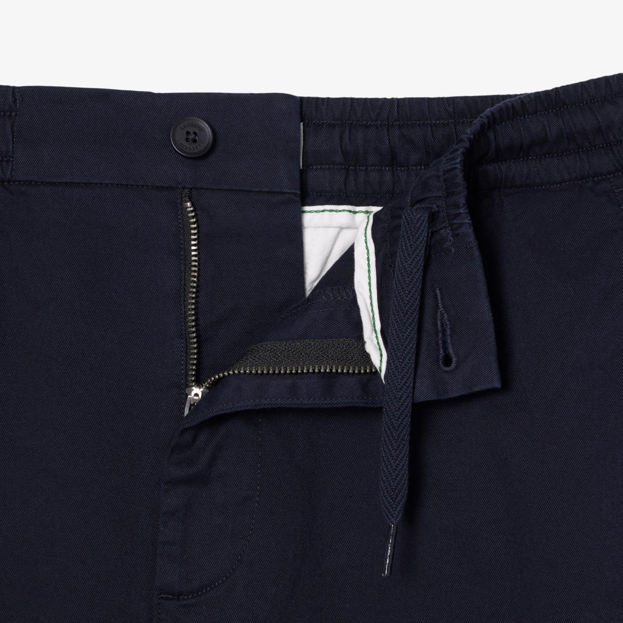 Lacoste Erkek Regular Fit Lacivert Chino Pantolon