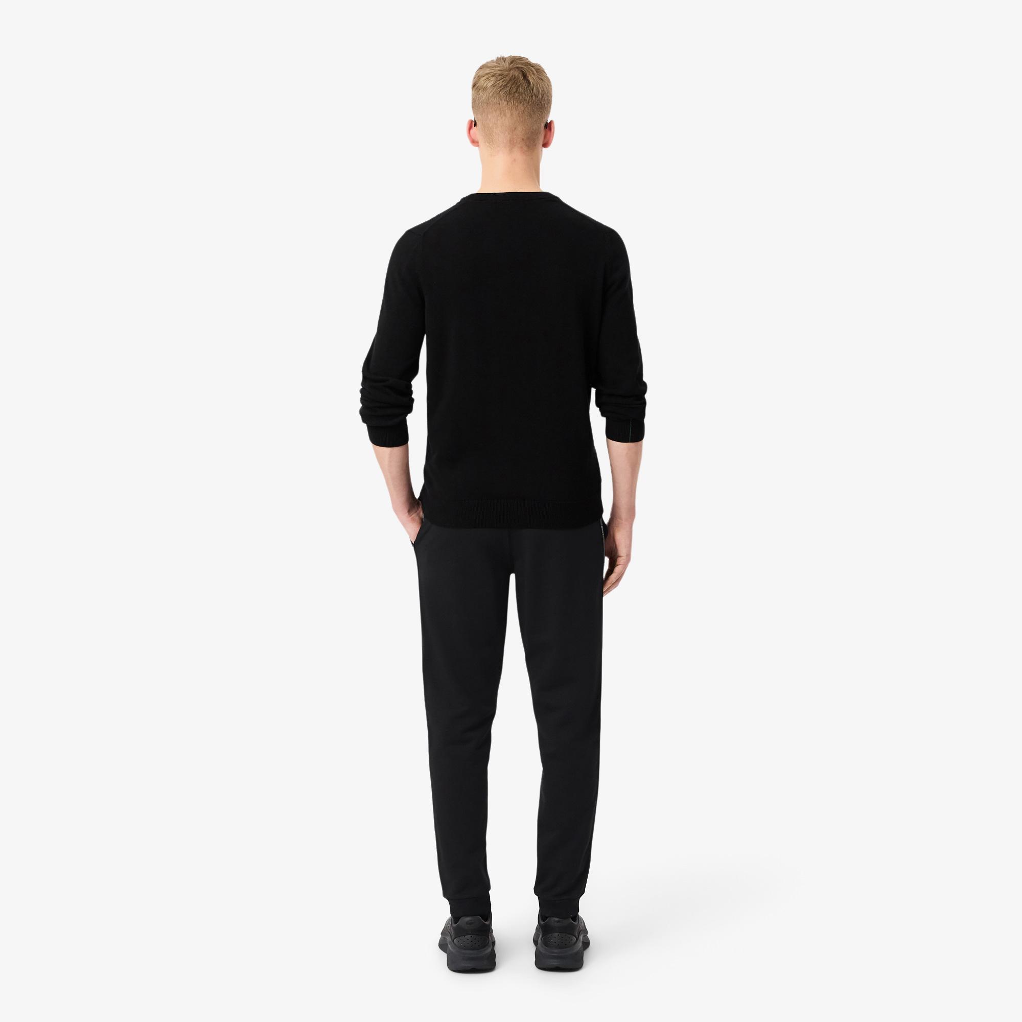 Lacoste Erkek Tapered Fit Siyah Eşofman Altı