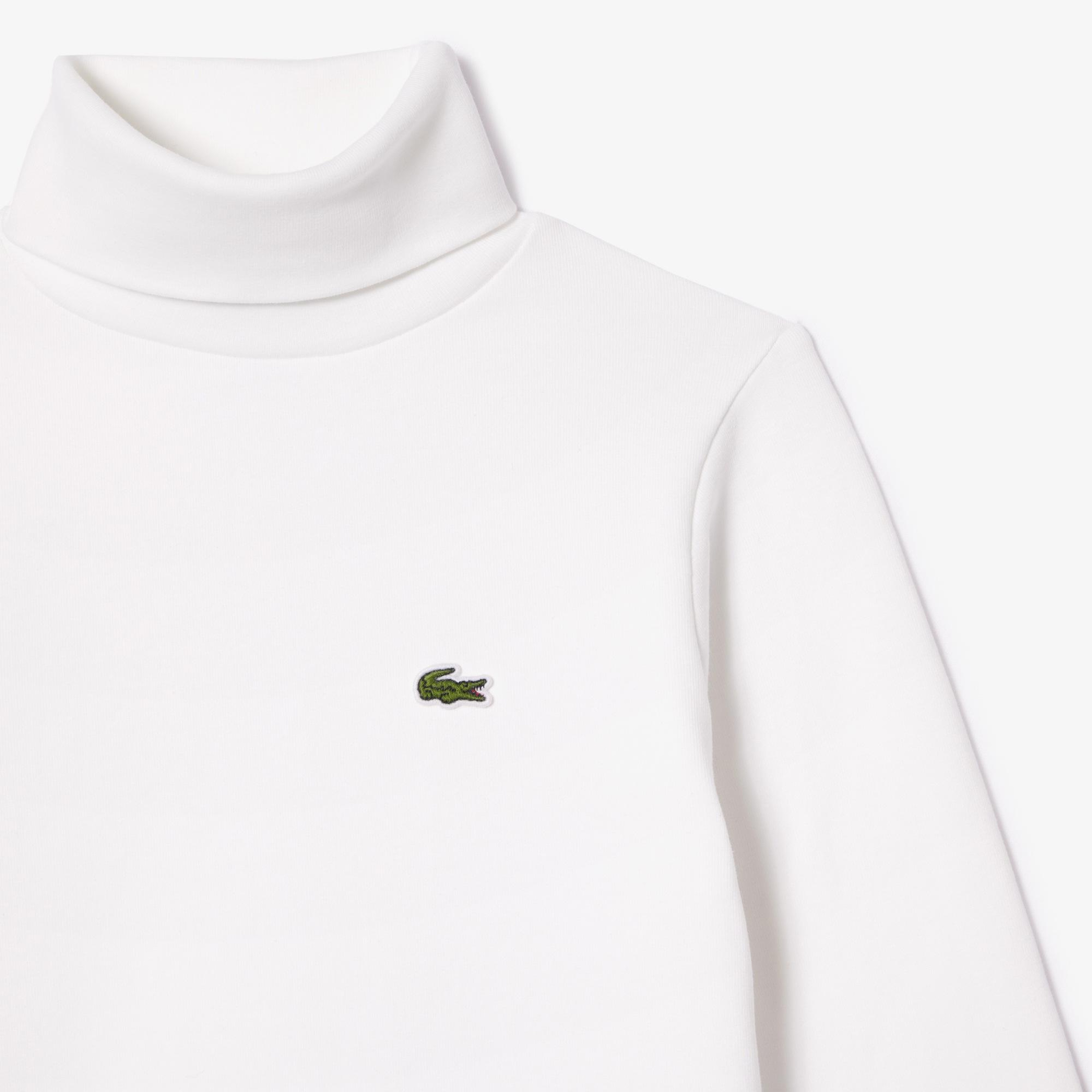 Lacoste Çocuk Bisiklet Yaka Beyaz T-Shirt