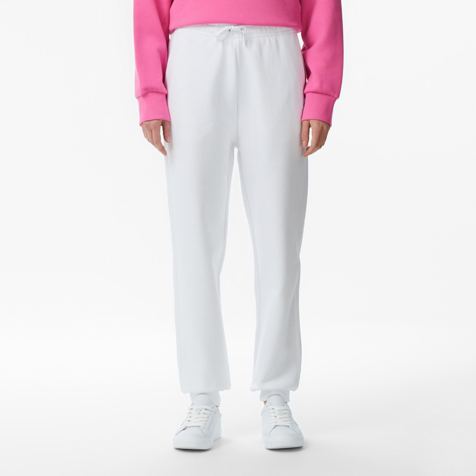 Lacoste Kadın Beyaz Eşofman Altı