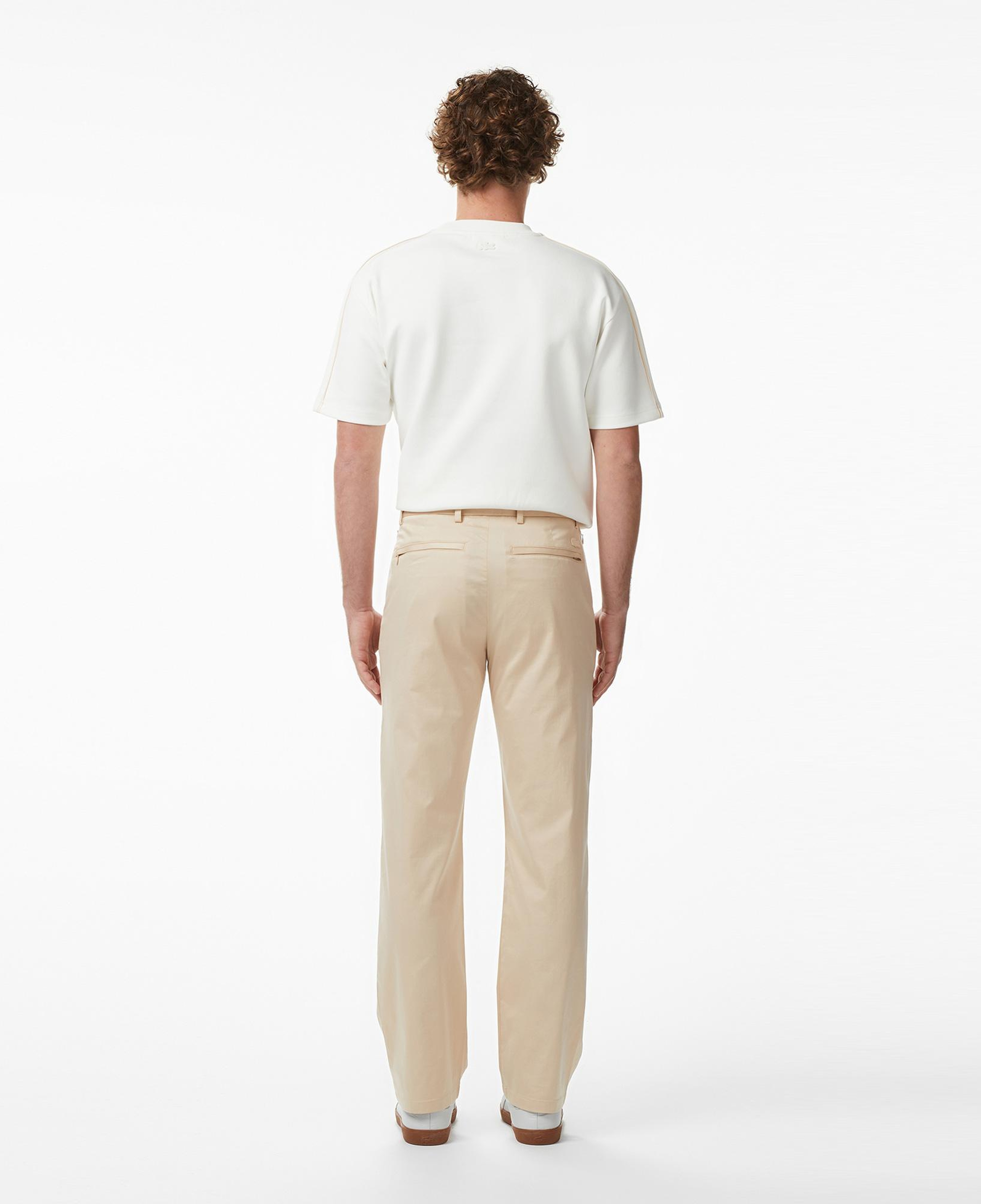 Lacoste Erkek Regular Fit Bej Chino Pantolon