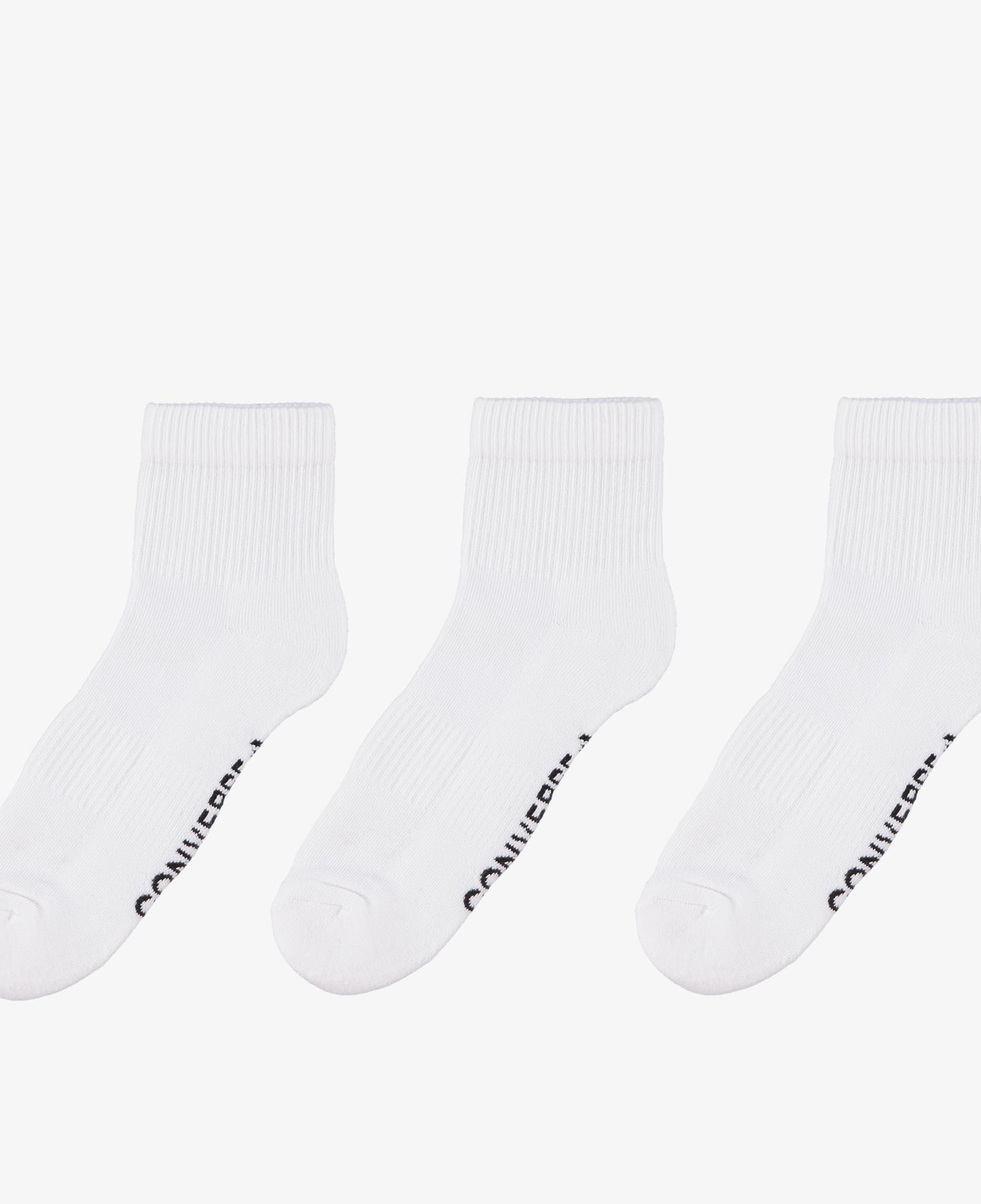 Converse Erkek Beyaz 3'lü Çorap
