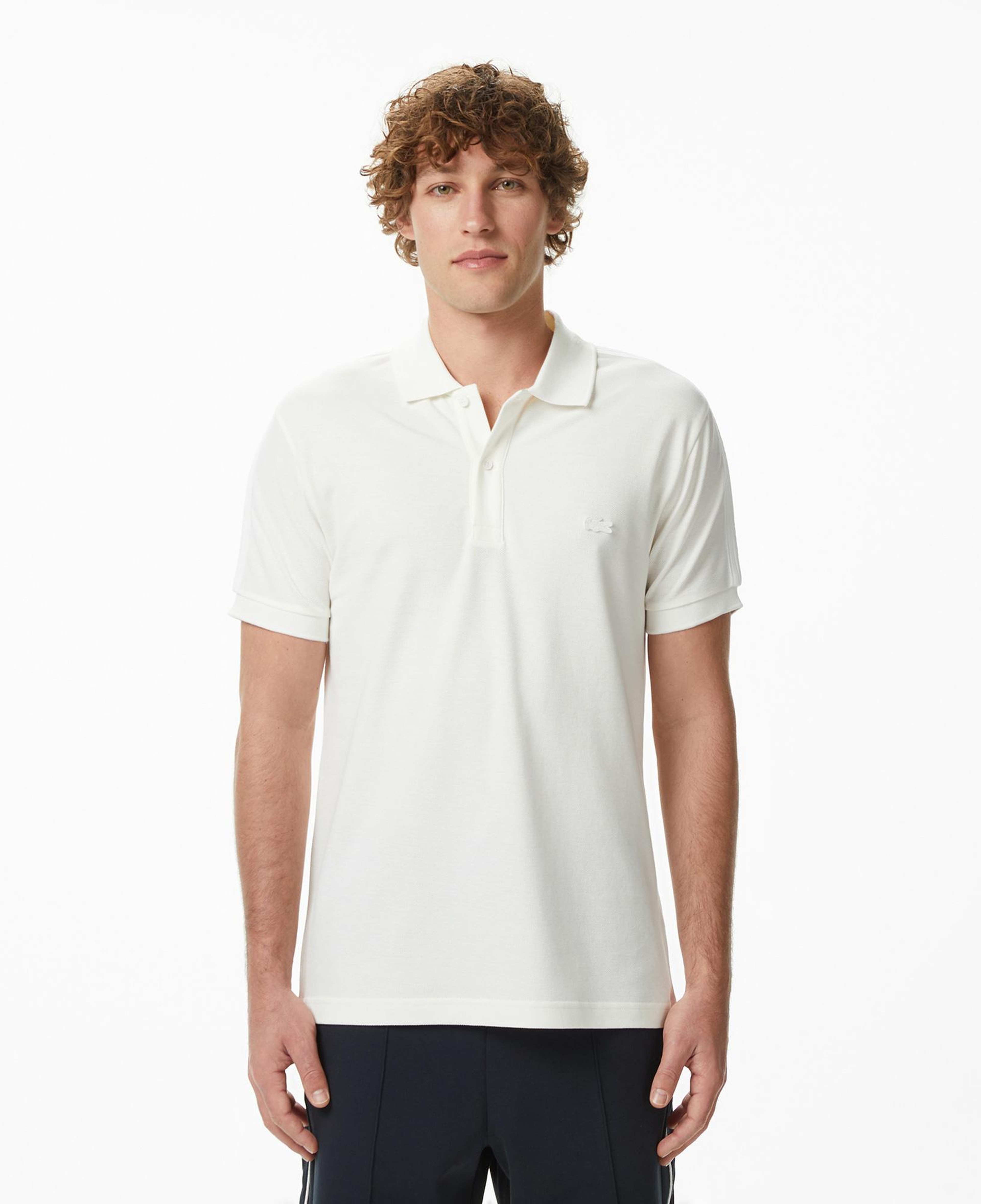 Lacoste Erkek Regular Fit Krem Polo