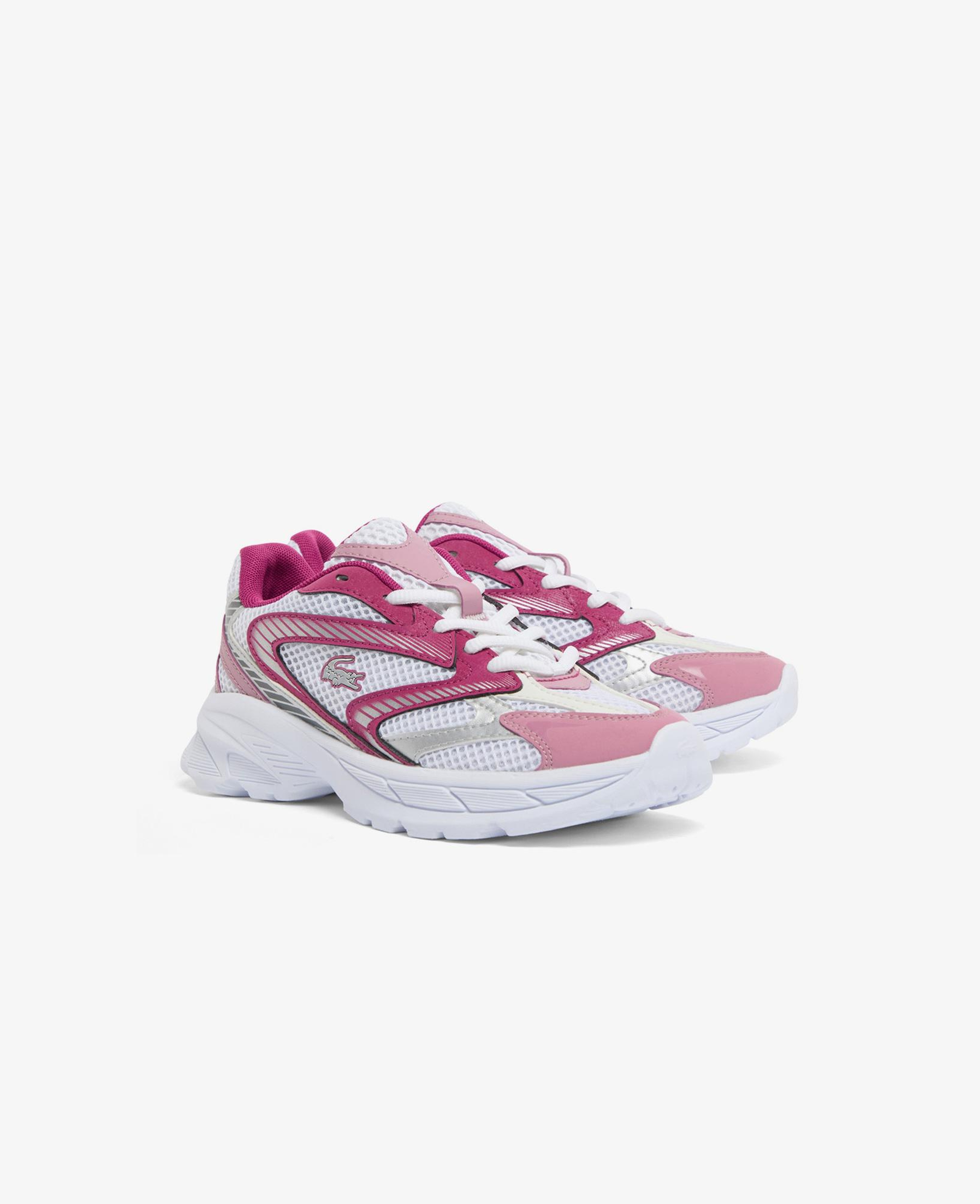 Lacoste L003 Neo Shot Çocuk Beyaz Sneaker