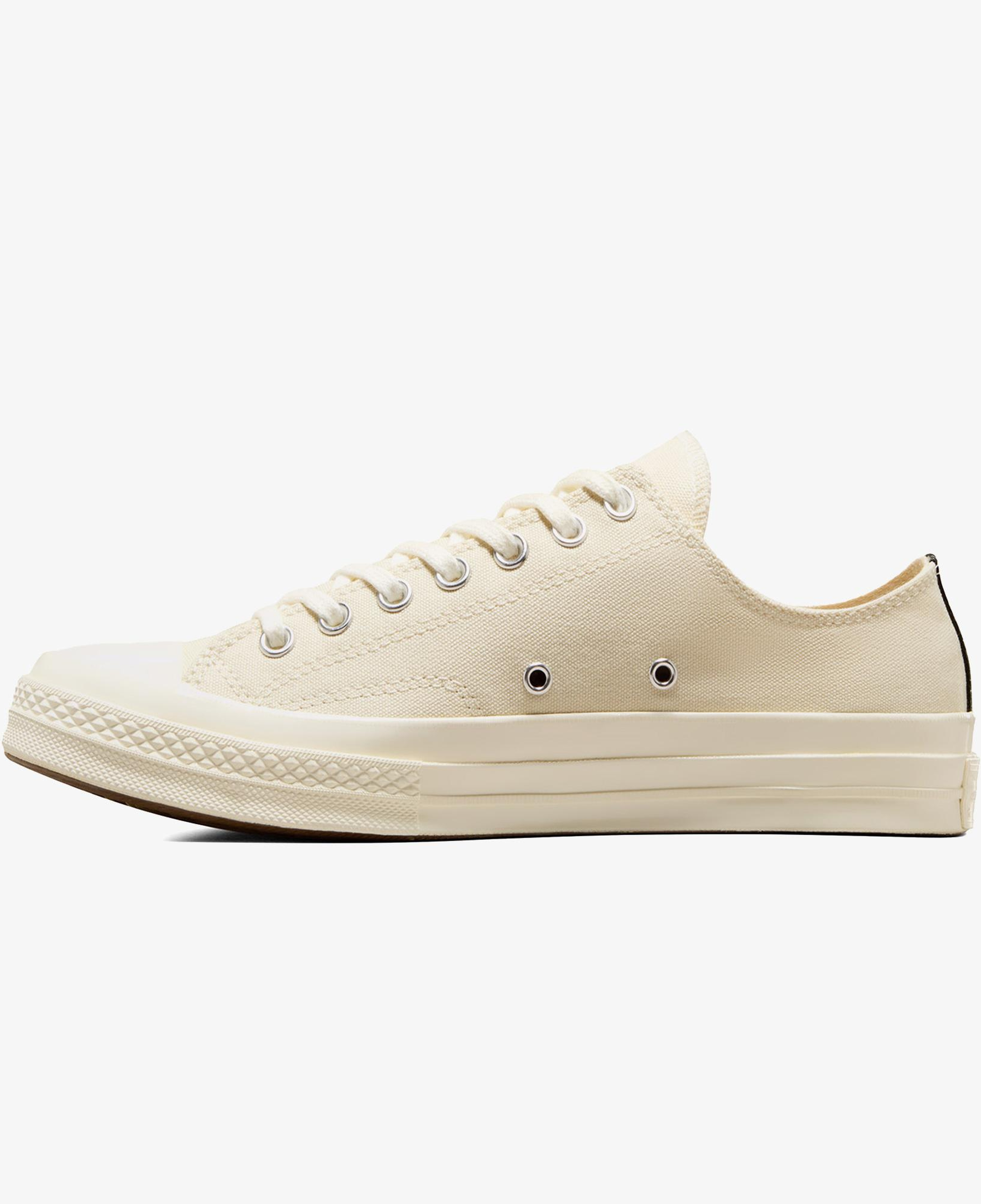 Converse X Comme Des Garçons Play Chuck 70 Unisex Krem Sneaker