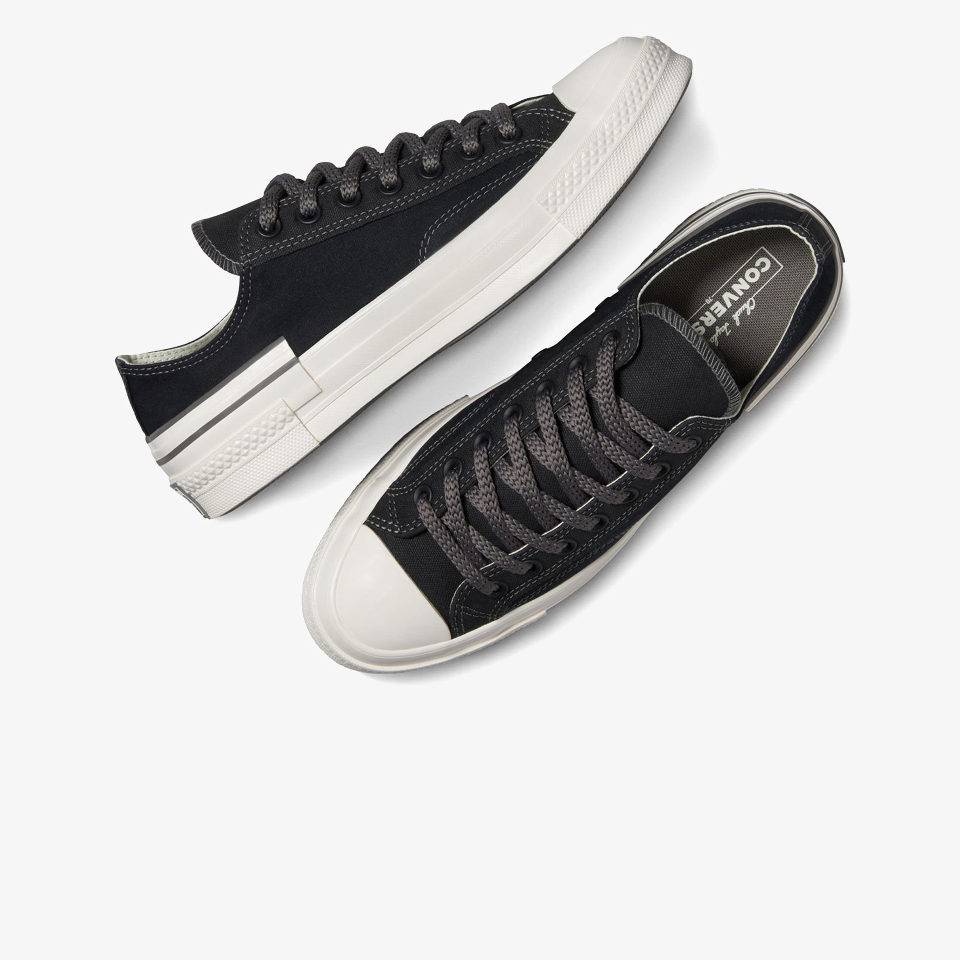 Converse Chuck 70 Hacked Heel Unisex Siyah Platform Sneaker