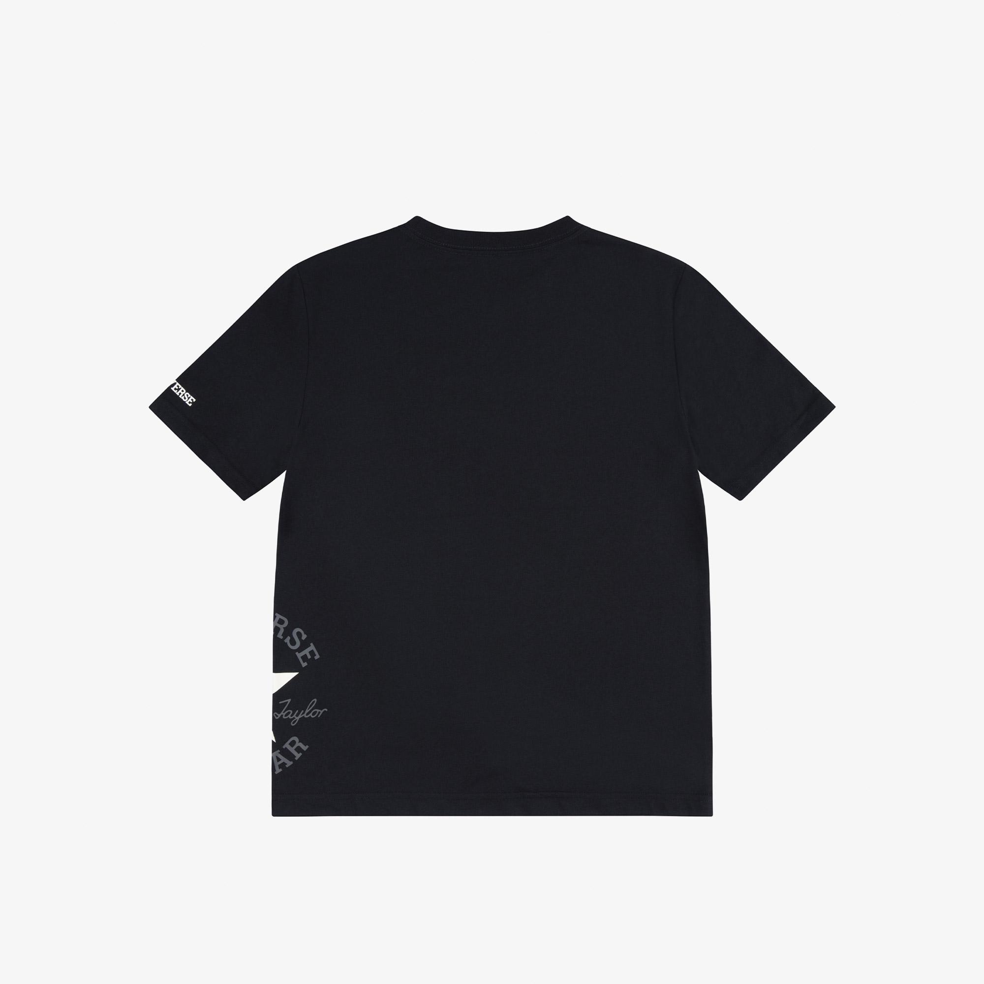 Converse Erkek Çocuk Siyah T-Shirt