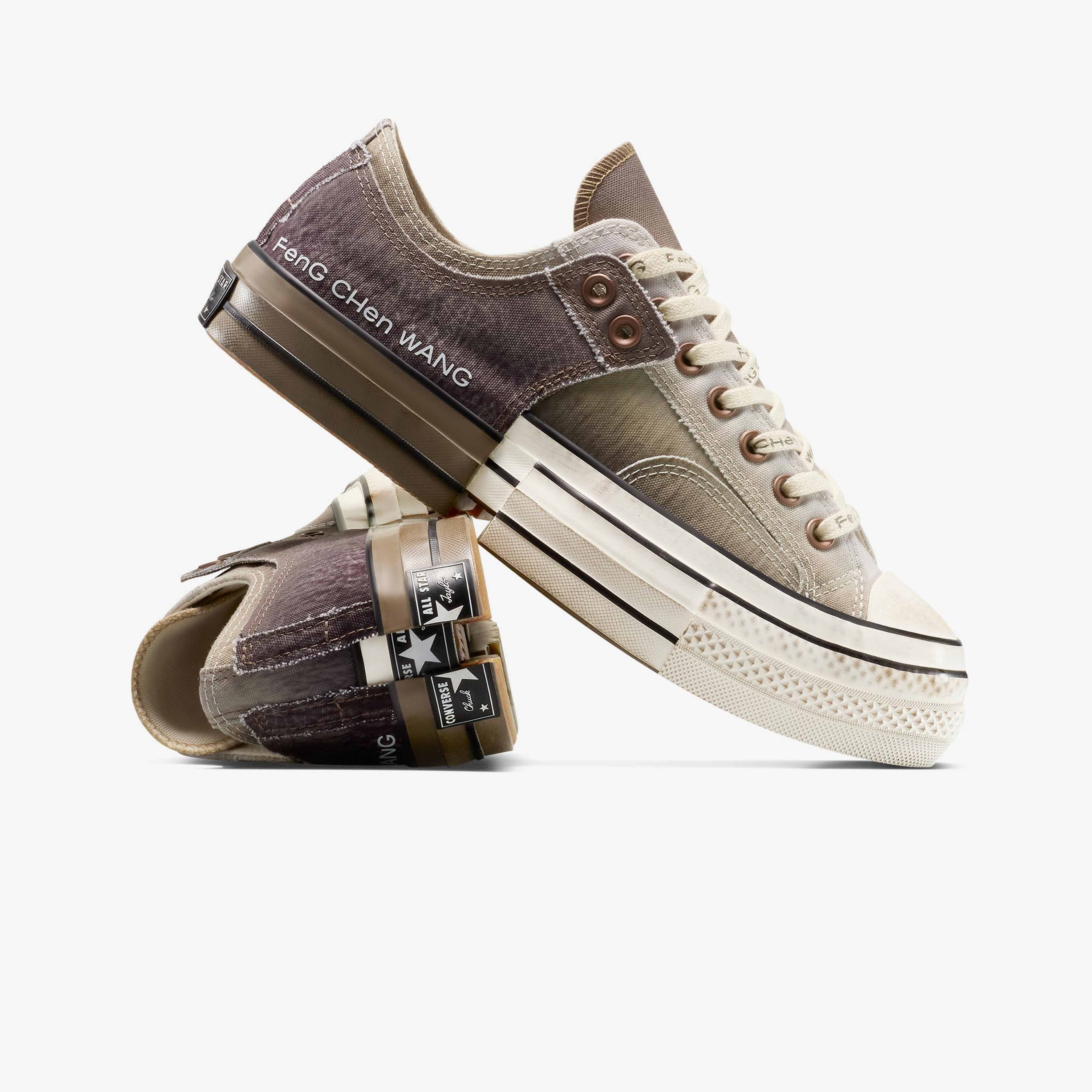 Converse x Feng Chen Wang  Unisex Kahverengi Chuck 70 Sneaker