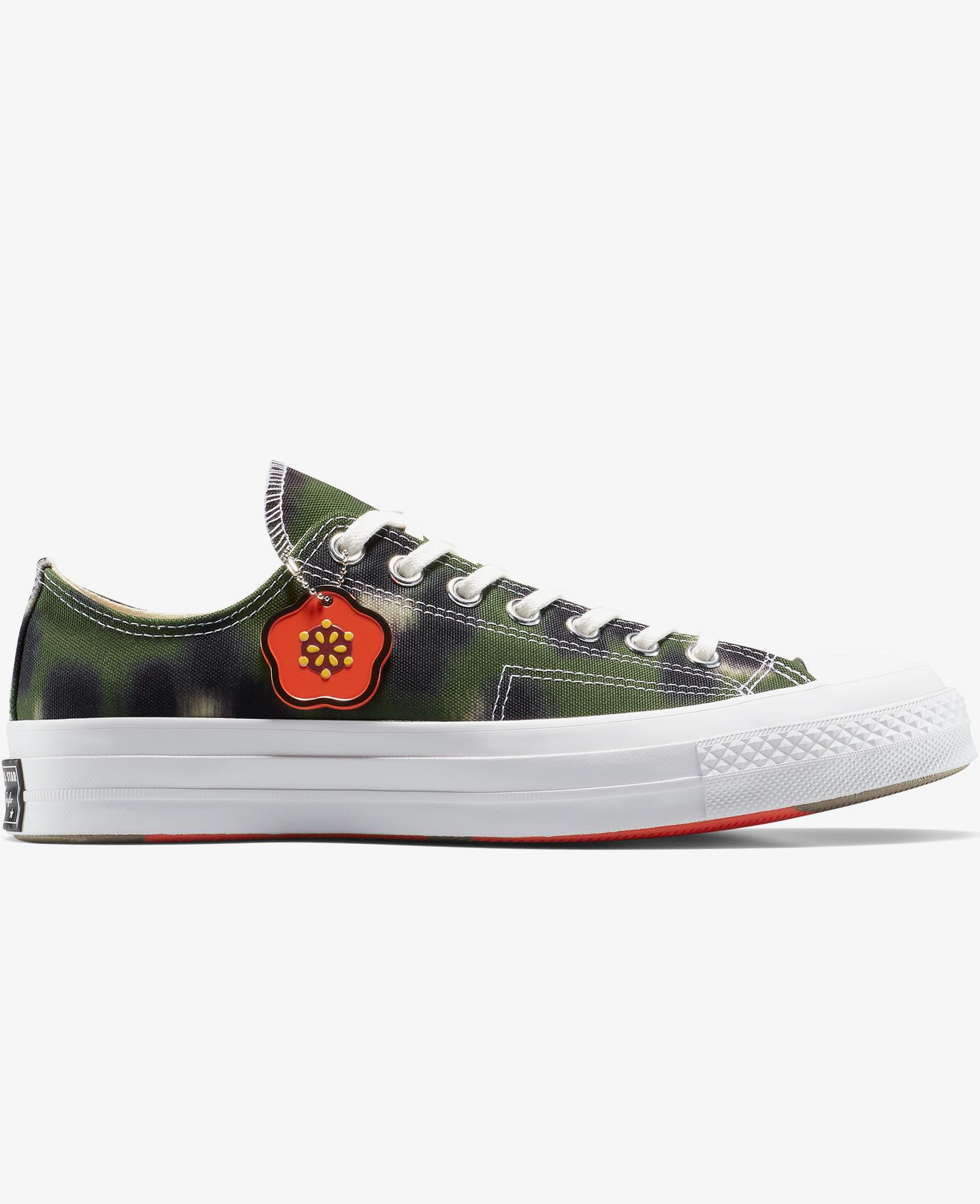 Converse x Kenzo Unisex Yeşil Chuck 70 Sneaker