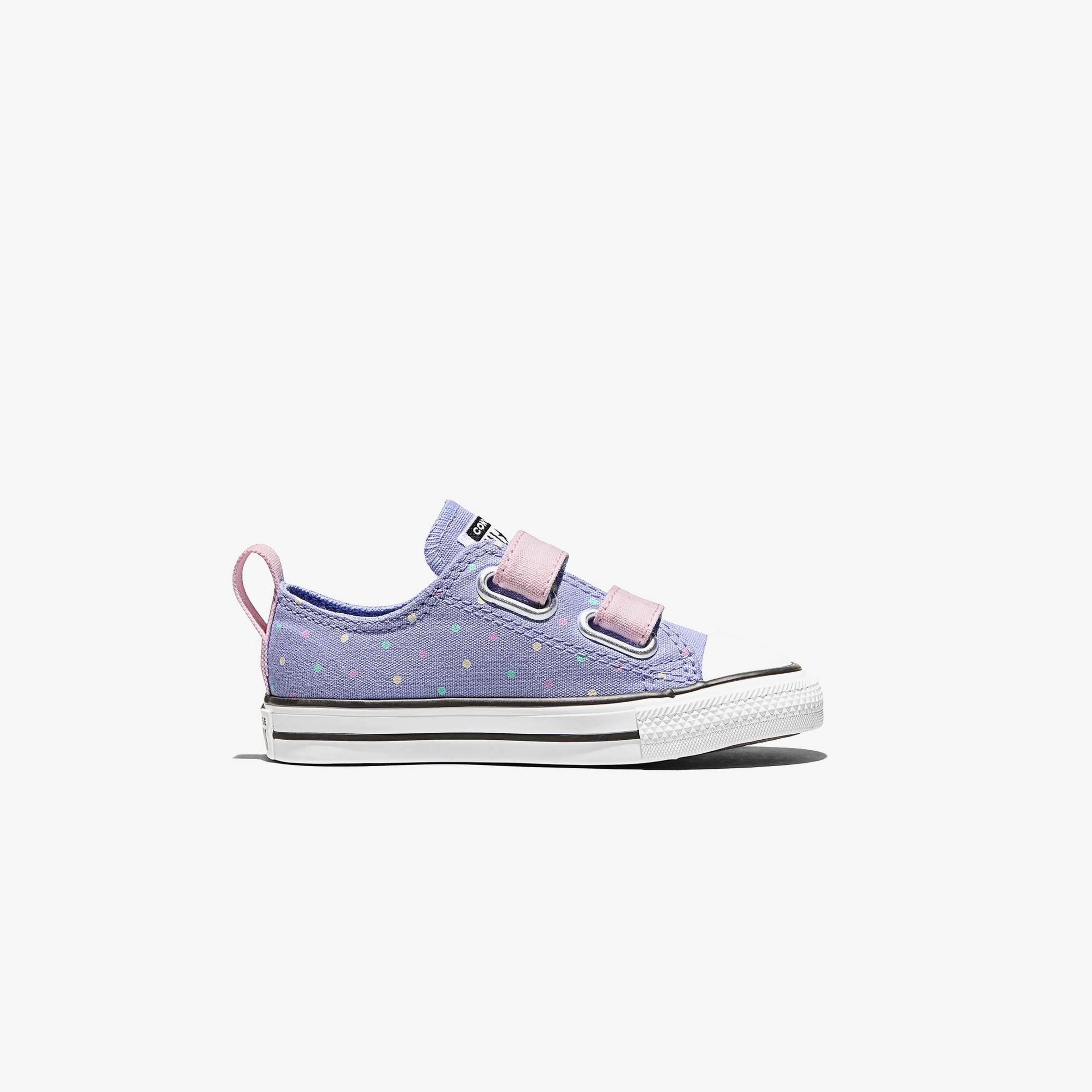 Converse Chuck Taylor All Star 2V Bebek Mor Sneaker