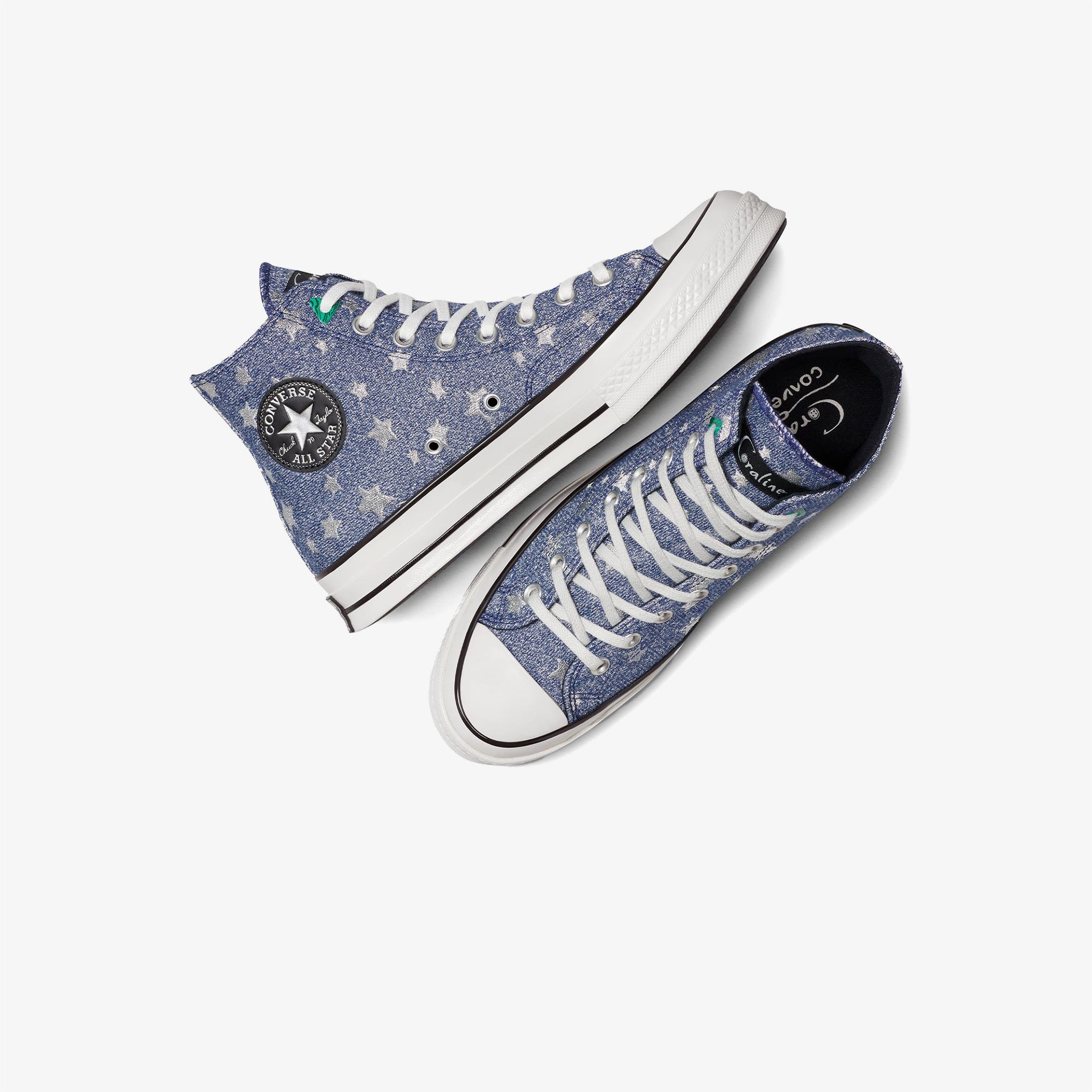 Converse x Coraline Chuck 70 Unisex Lacivert Sneaker