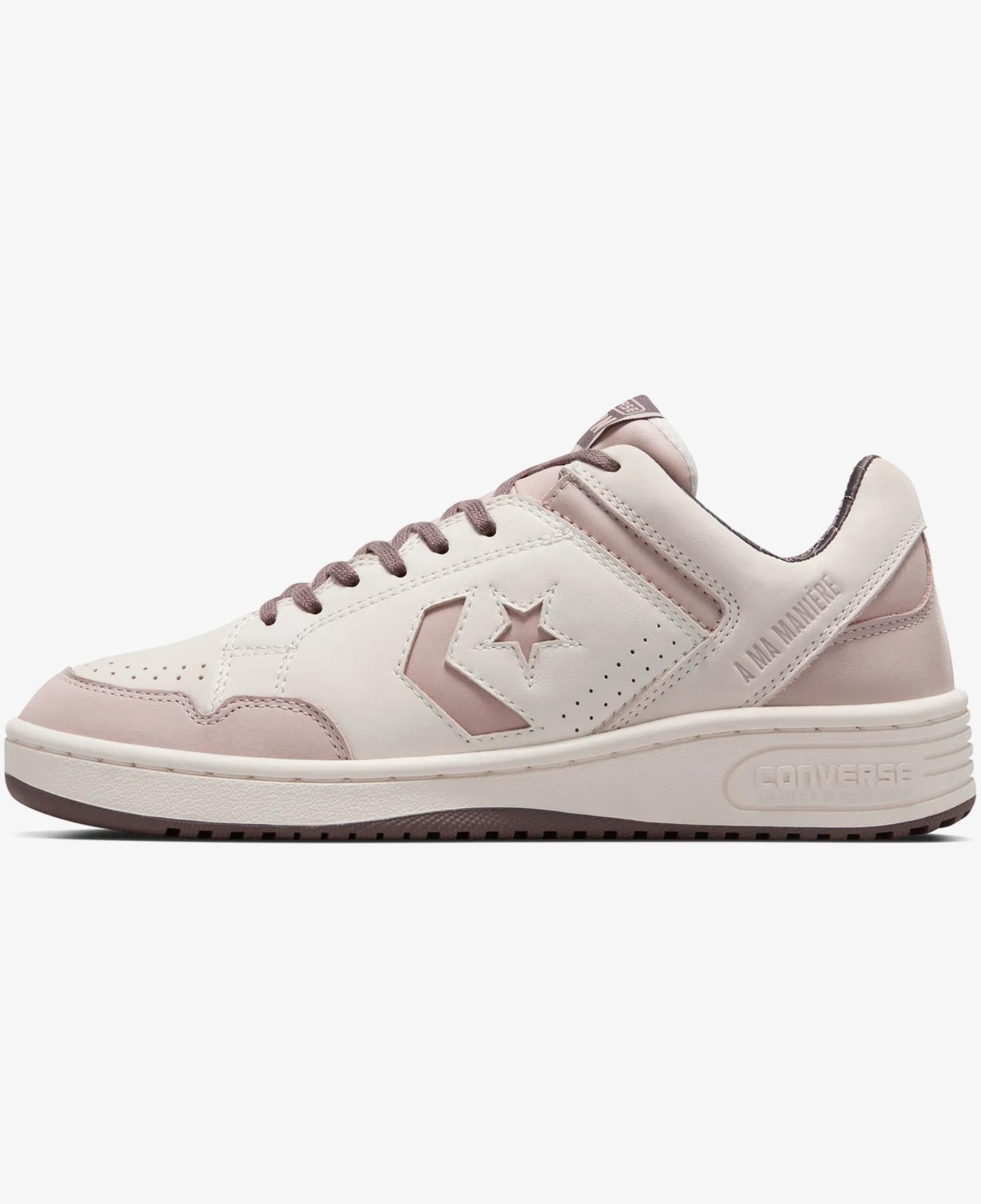 Converse x A Ma Maniere Weapon Unisex Beyaz Deri Sneaker