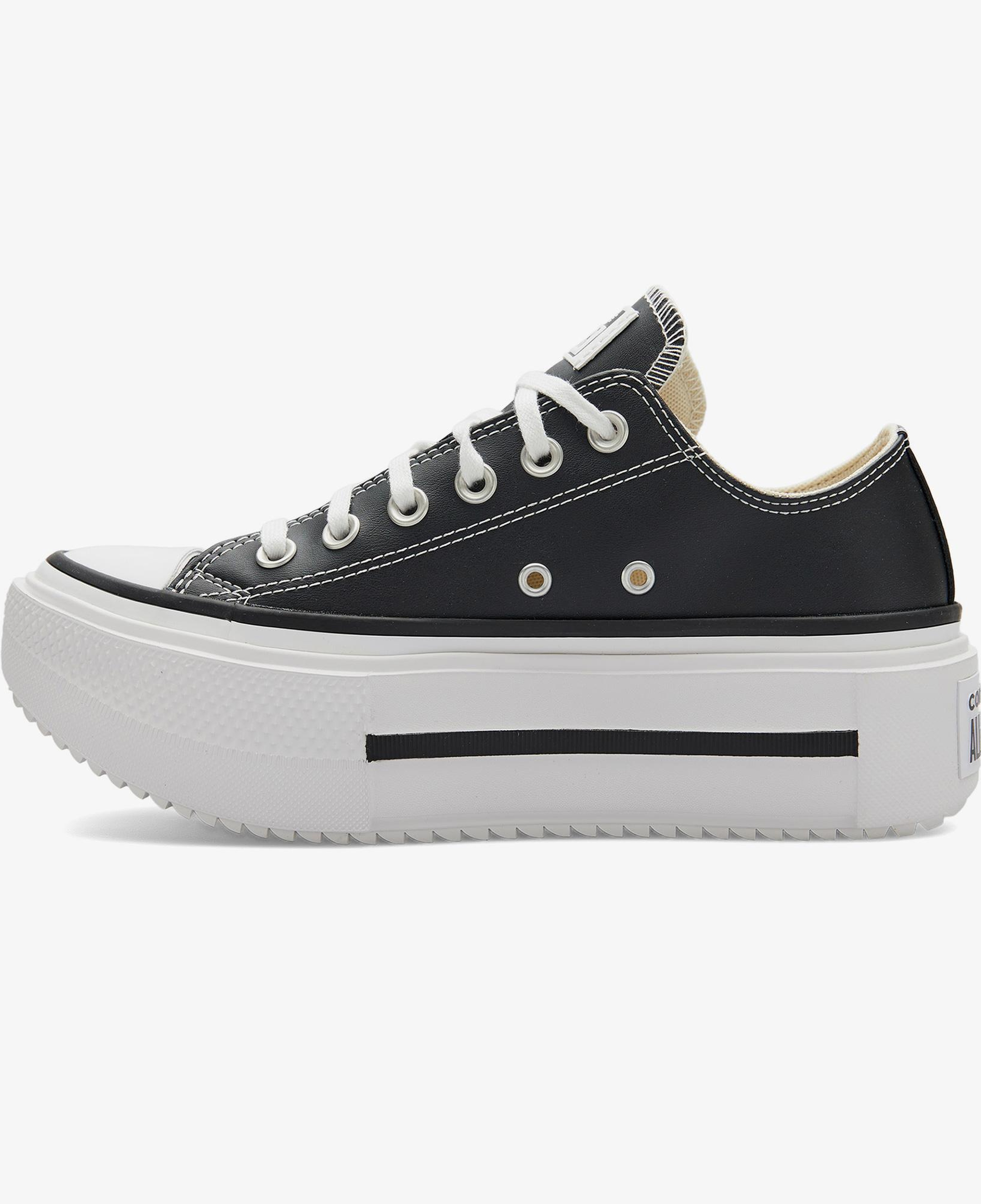 Converse Chuck Taylor All Star Lift Double Stack Unisex Siyah Sneaker