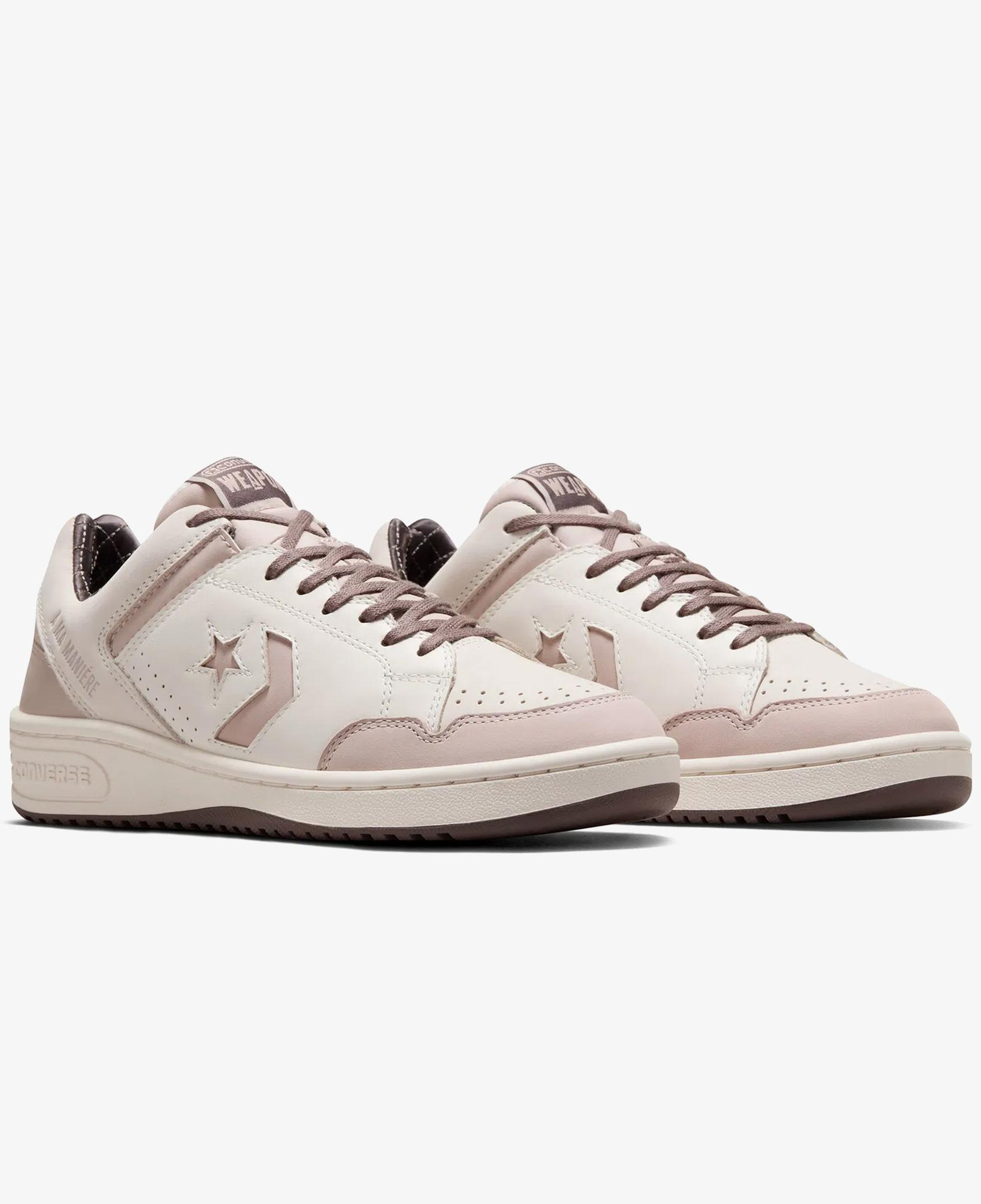 Converse x A Ma Maniere Weapon Unisex Beyaz Deri Sneaker
