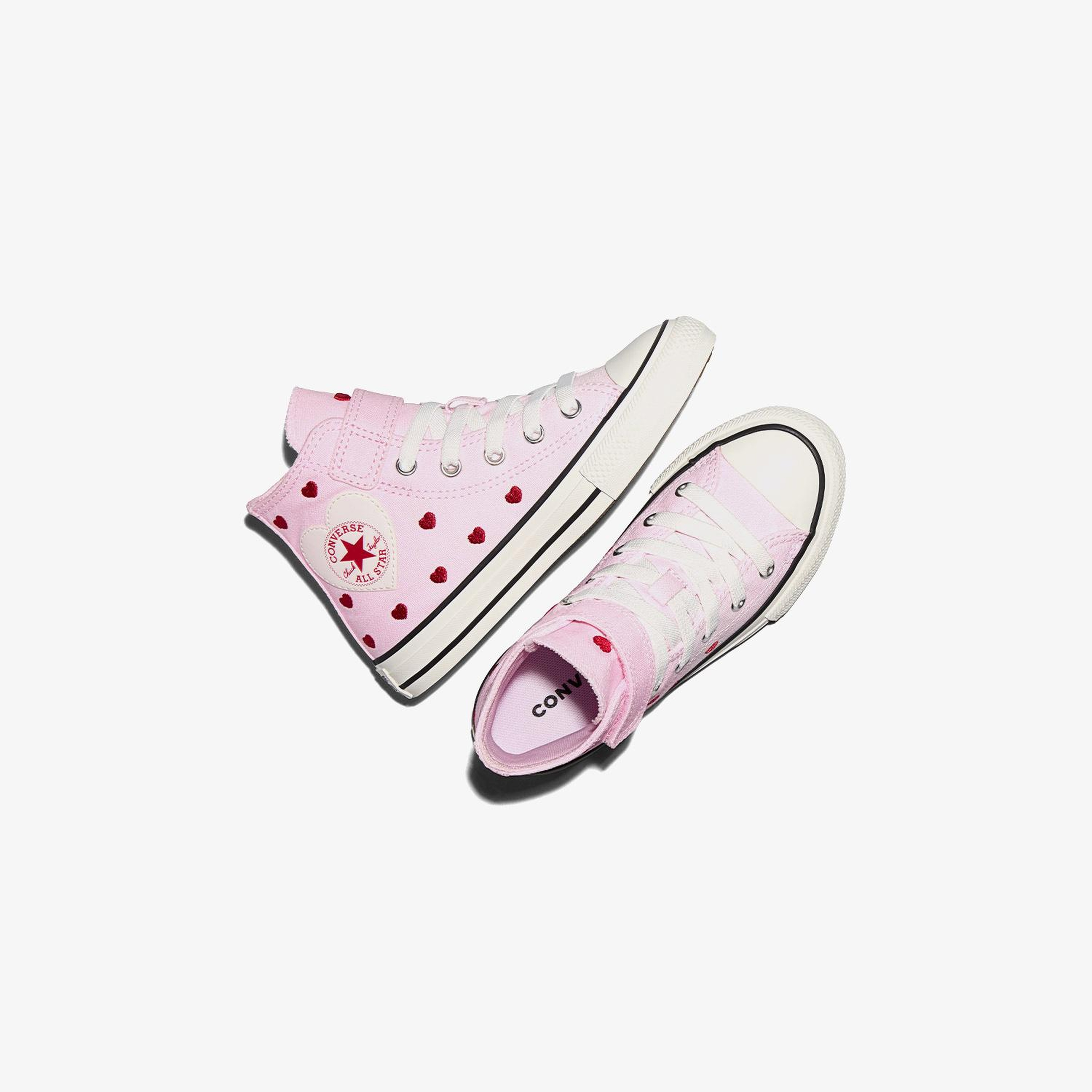 Converse Chucks In Love Chuck Taylor All Star 1V Çocuk Pembe Sneaker