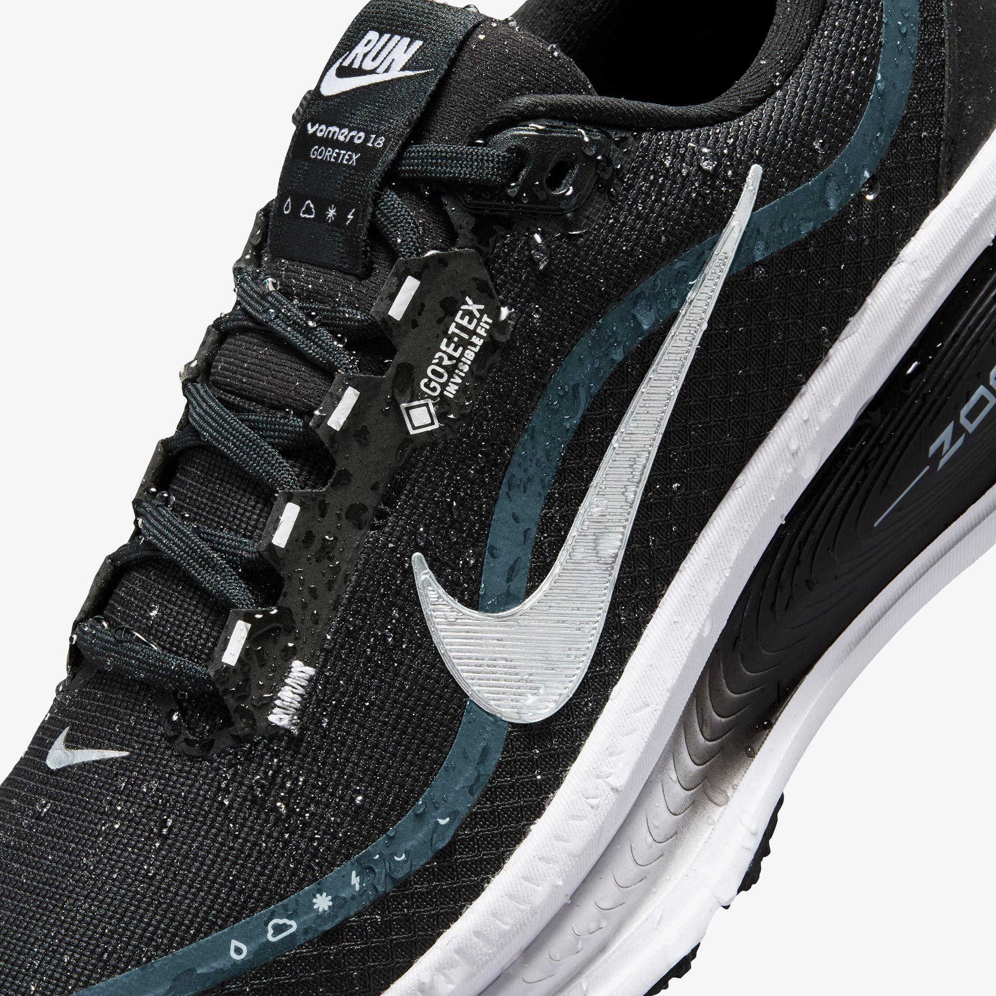 Nike Vomero 18 Gore-Tex Kadın Siyah Koşu Ayakkabısı