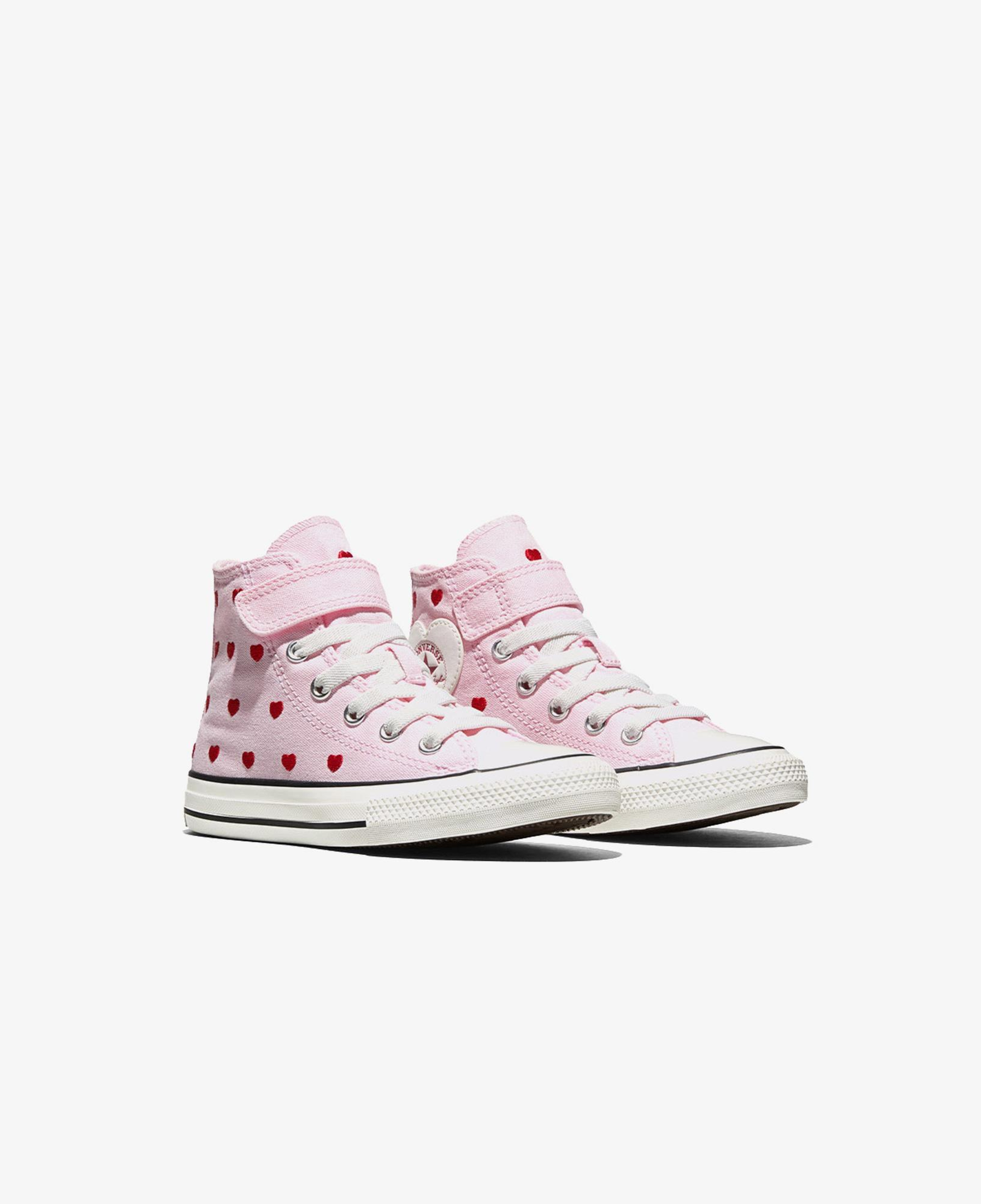 Converse Chucks In Love Chuck Taylor All Star 1V Çocuk Pembe Sneaker