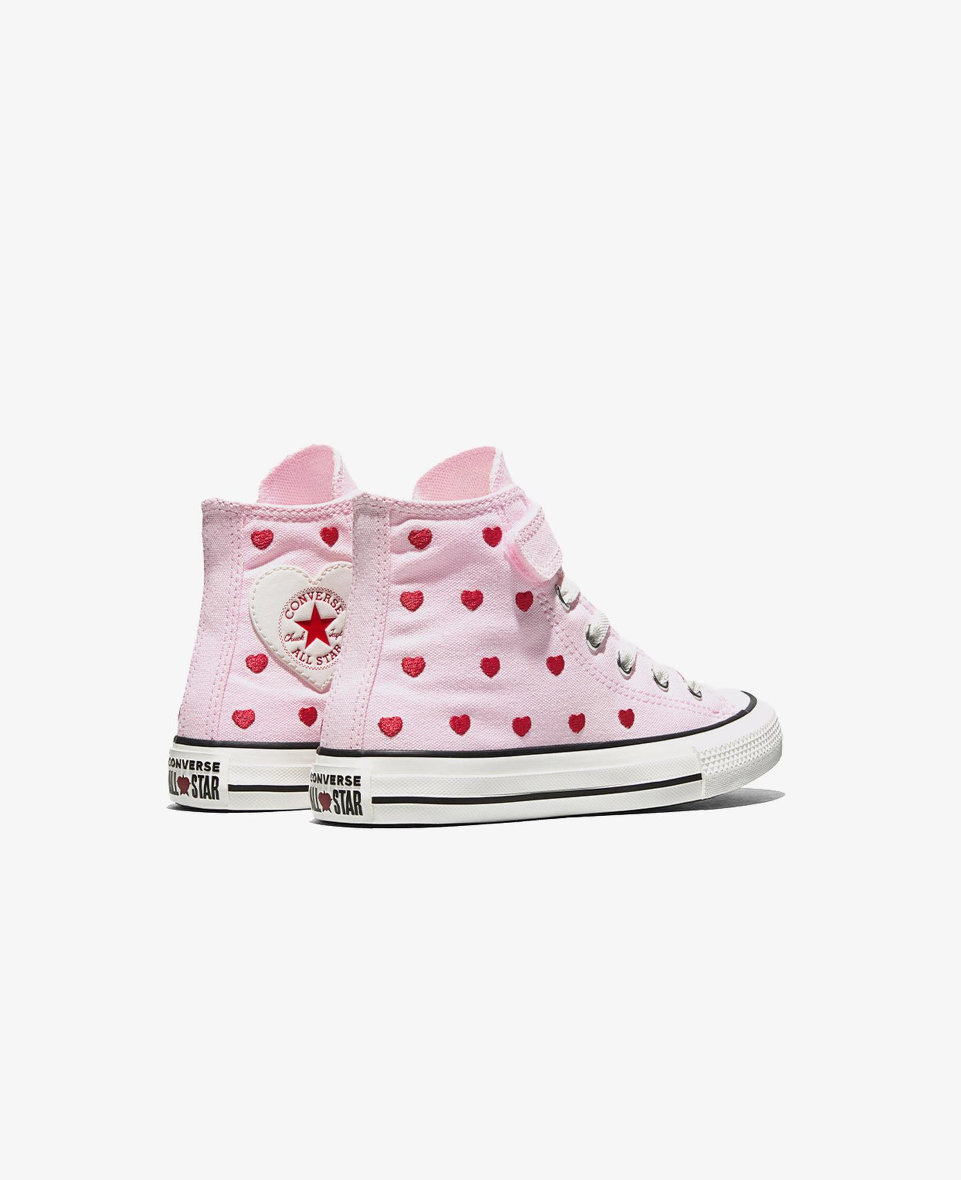 Converse Chucks In Love Chuck Taylor All Star 1V Çocuk Pembe Sneaker