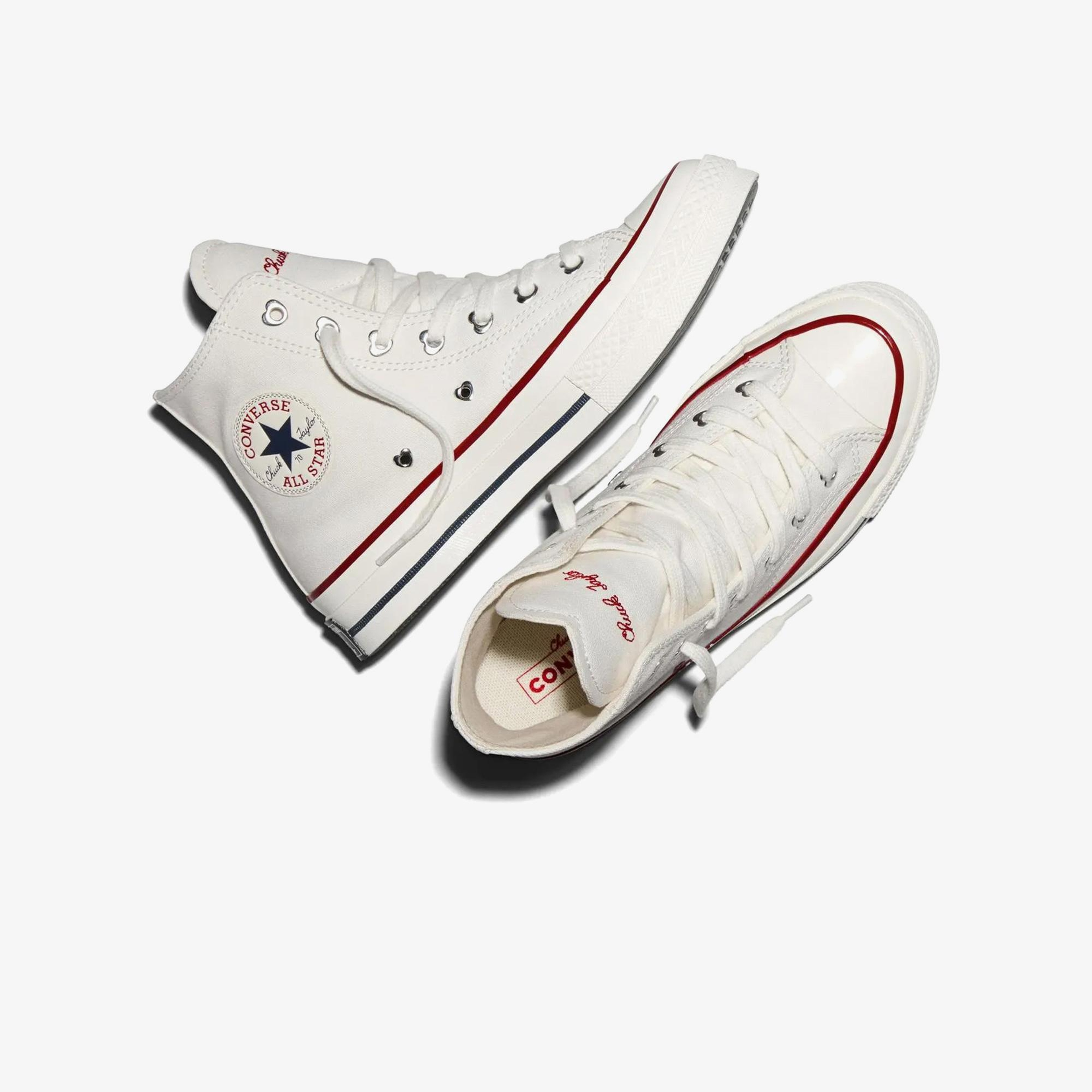 Converse Valentine's Day Chuck 70 Unisex Krem Sneaker