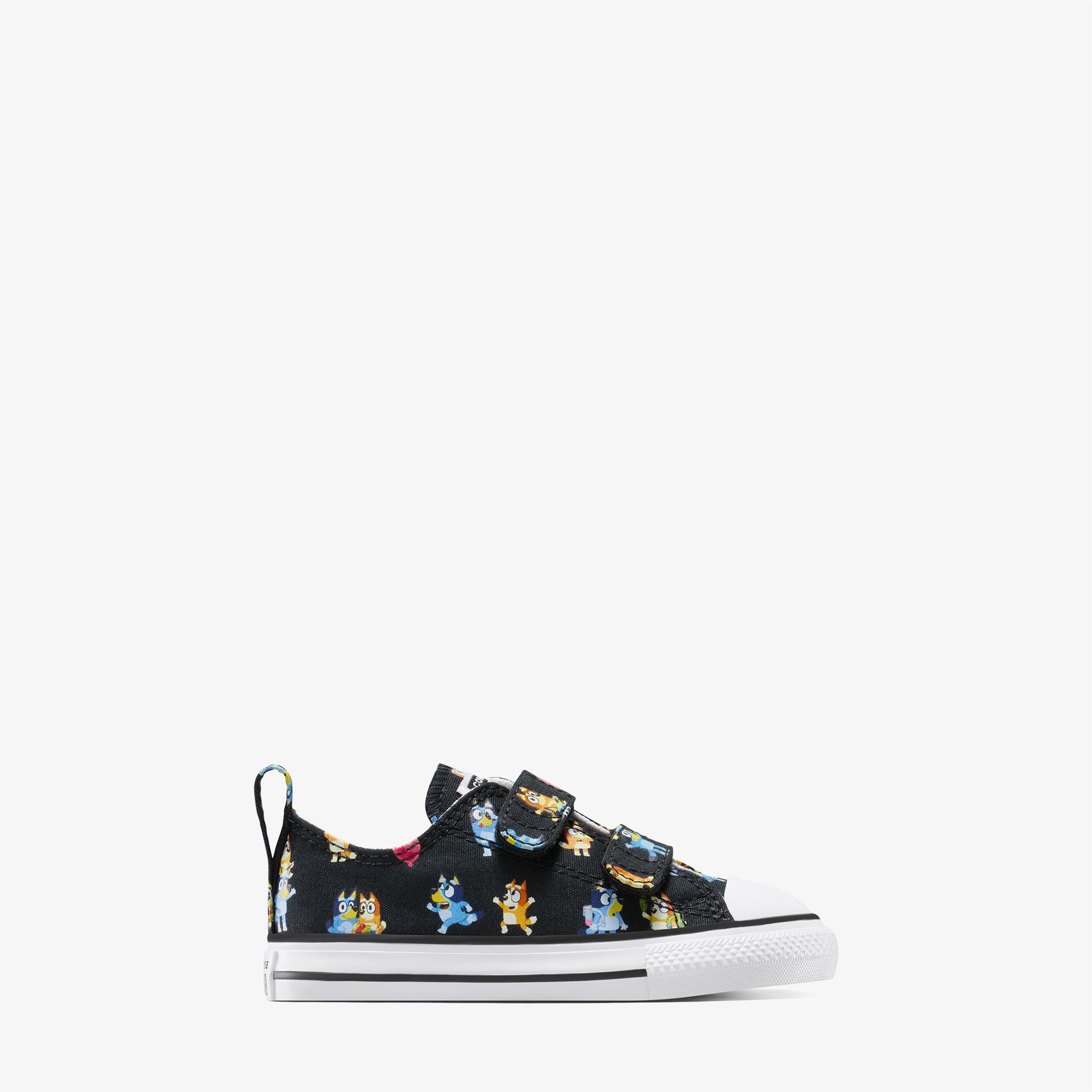 Converse x Bluey Chuck Taylor All Star 2V Bebek Siyah Sneaker