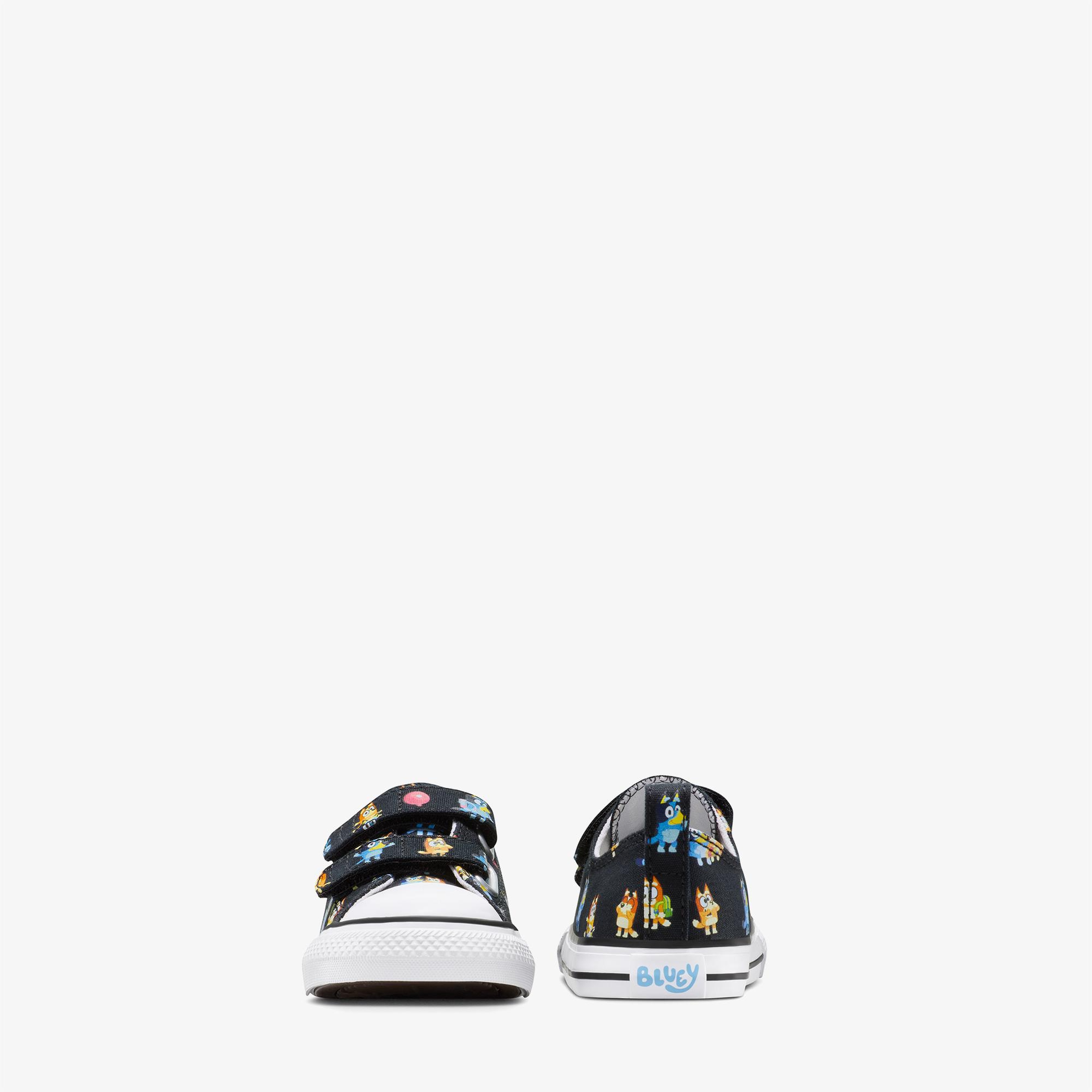 Converse x Bluey Chuck Taylor All Star 2V Bebek Siyah Sneaker