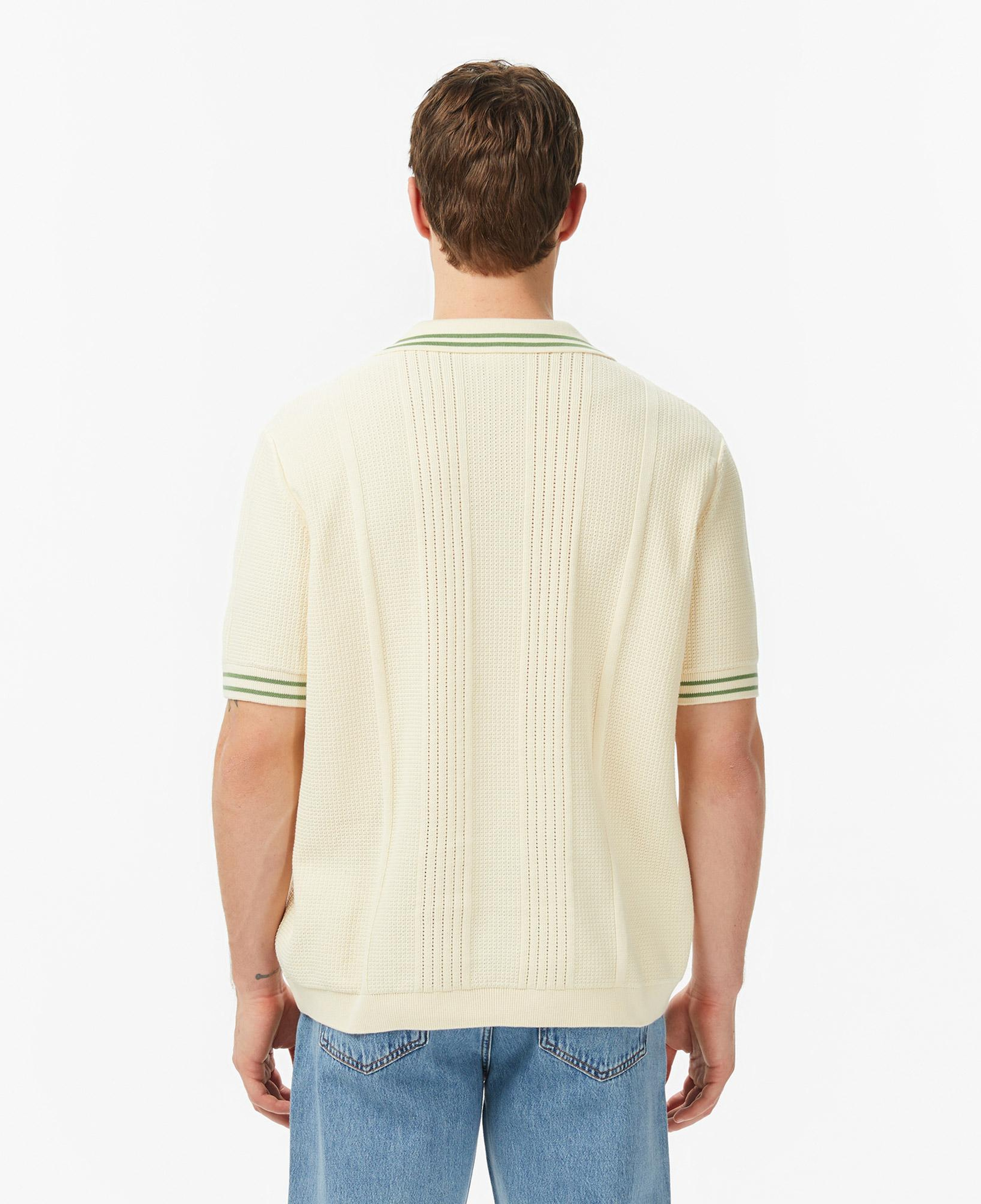 Lacoste Erkek Classic Fit Kısa Kollu Polo Yaka Bej Triko