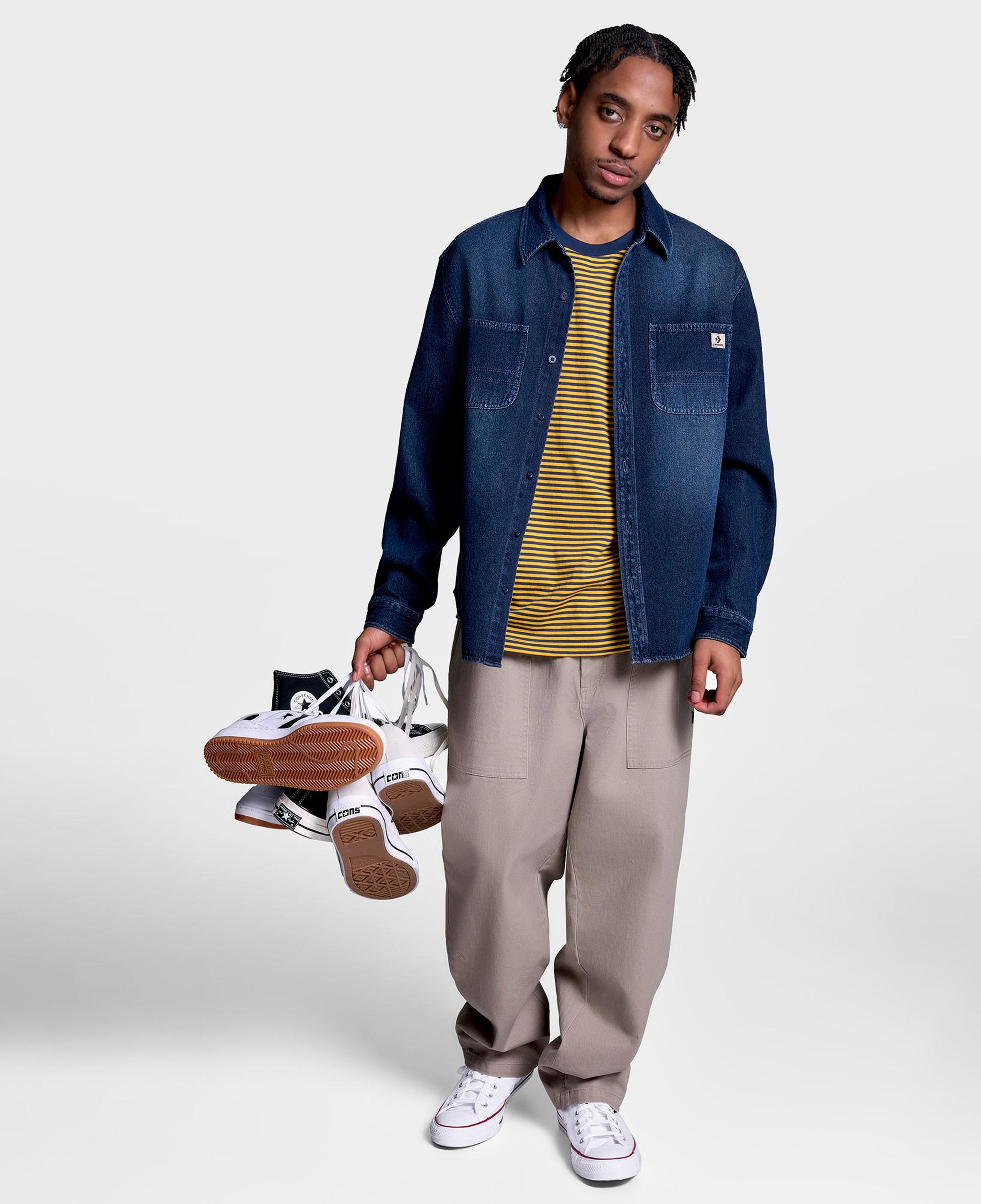 Converse Denim Erkek Siyah T-Shirt