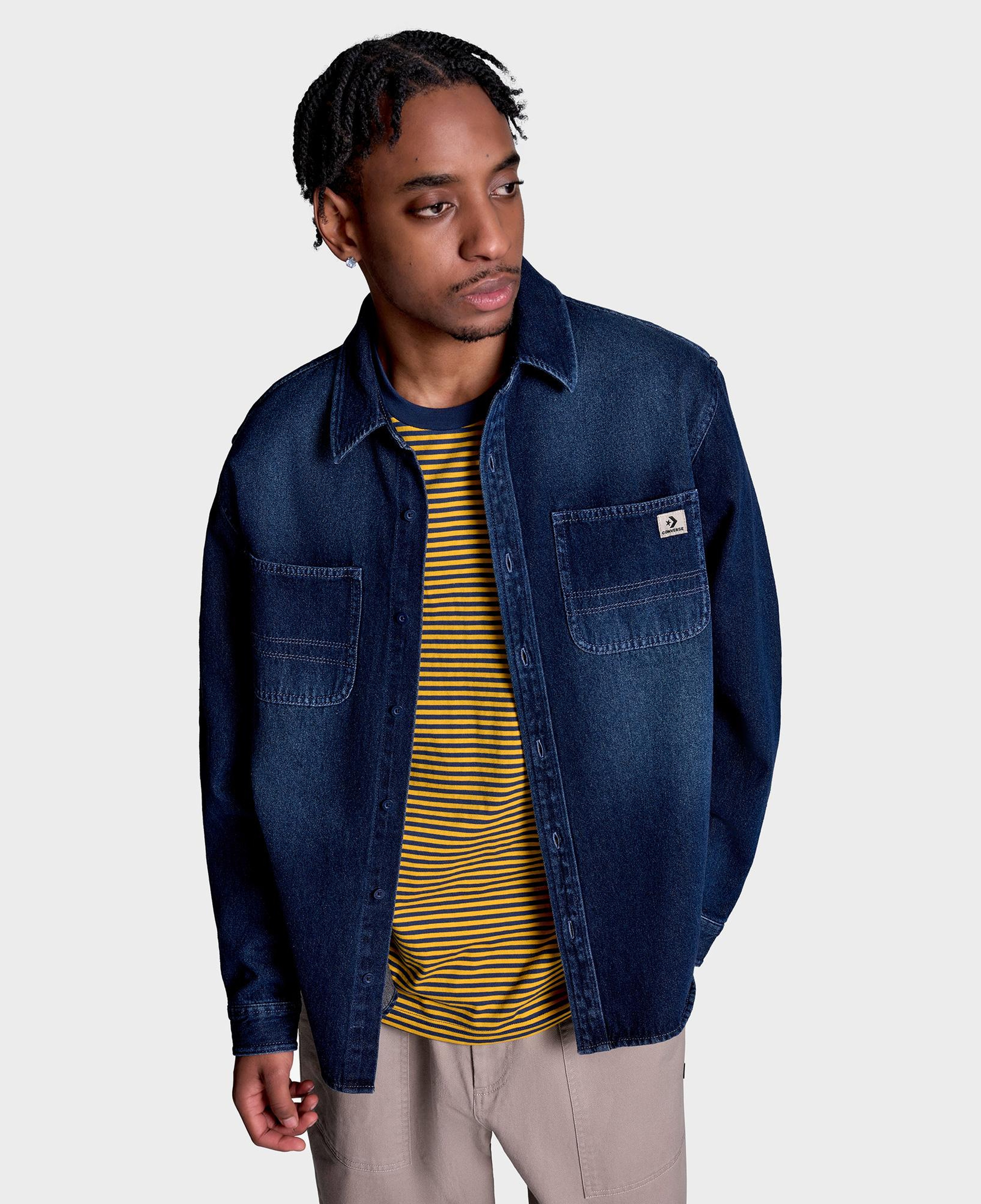 Converse Denim Erkek Siyah T-Shirt