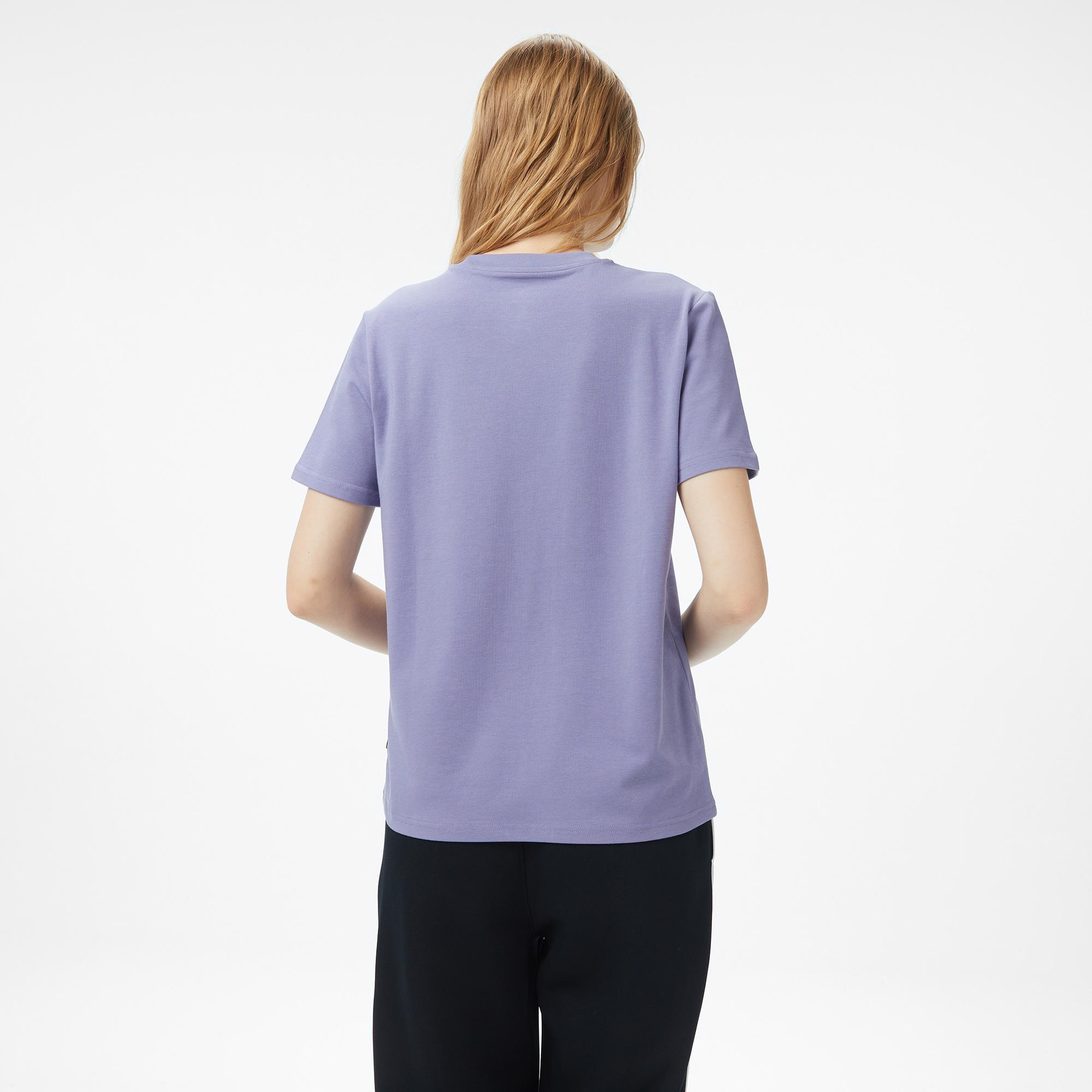 Converse Kadın Mor T-Shirt