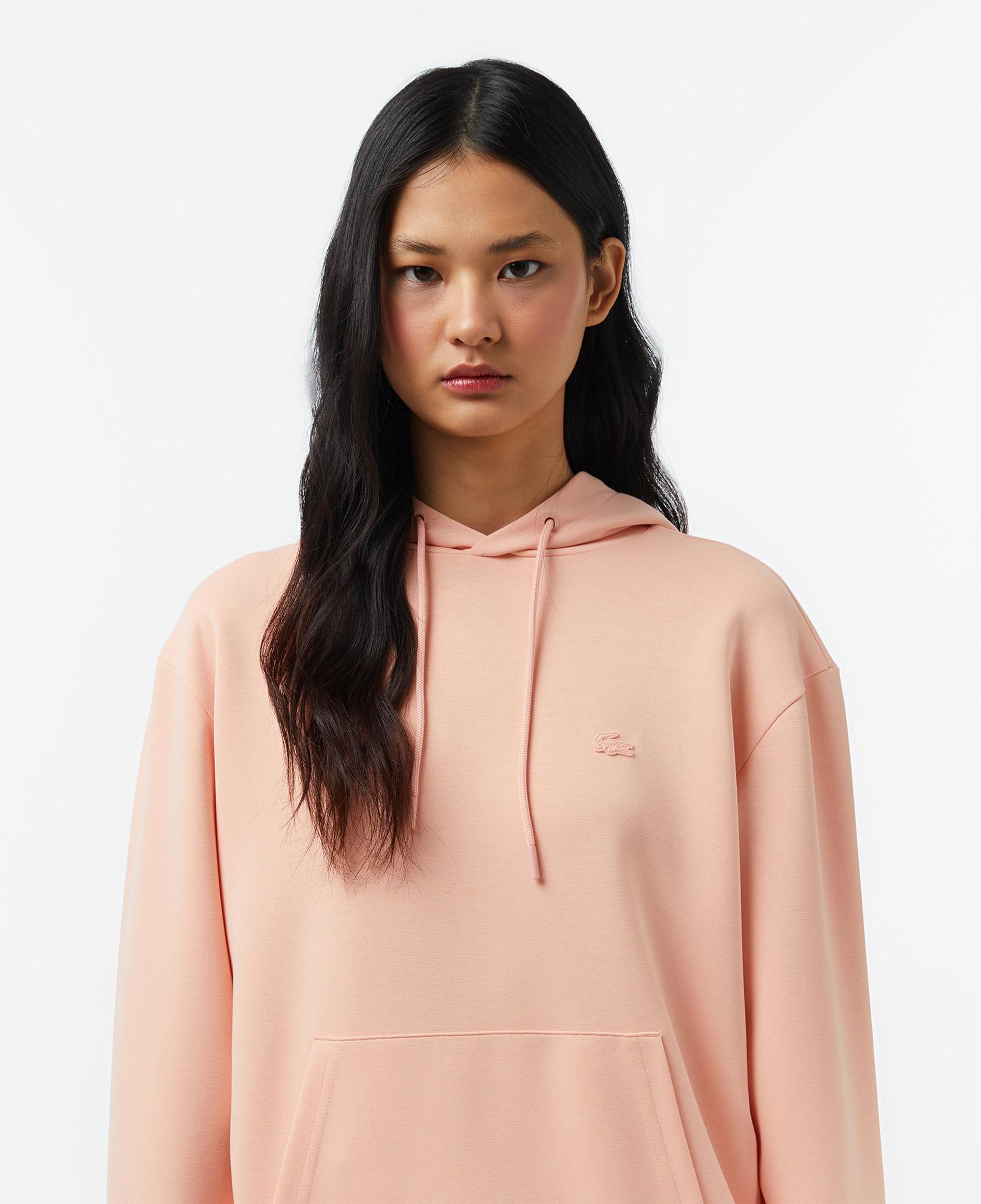 Lacoste Kadın Regular Fit Kapüşonlu Pembe Sweatshirt