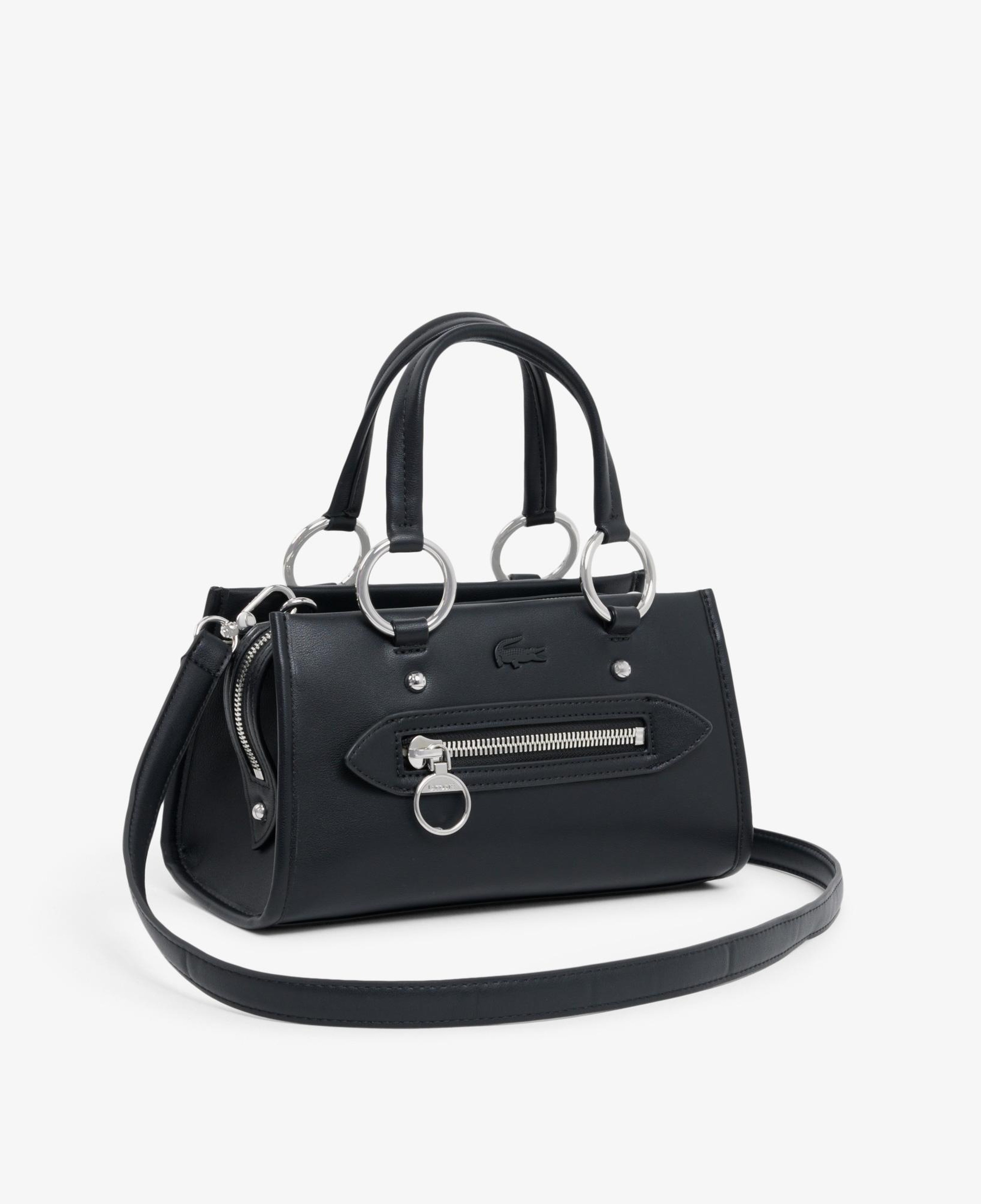 Lacoste Celys Kadın Deri Siyah Omuz Çantası