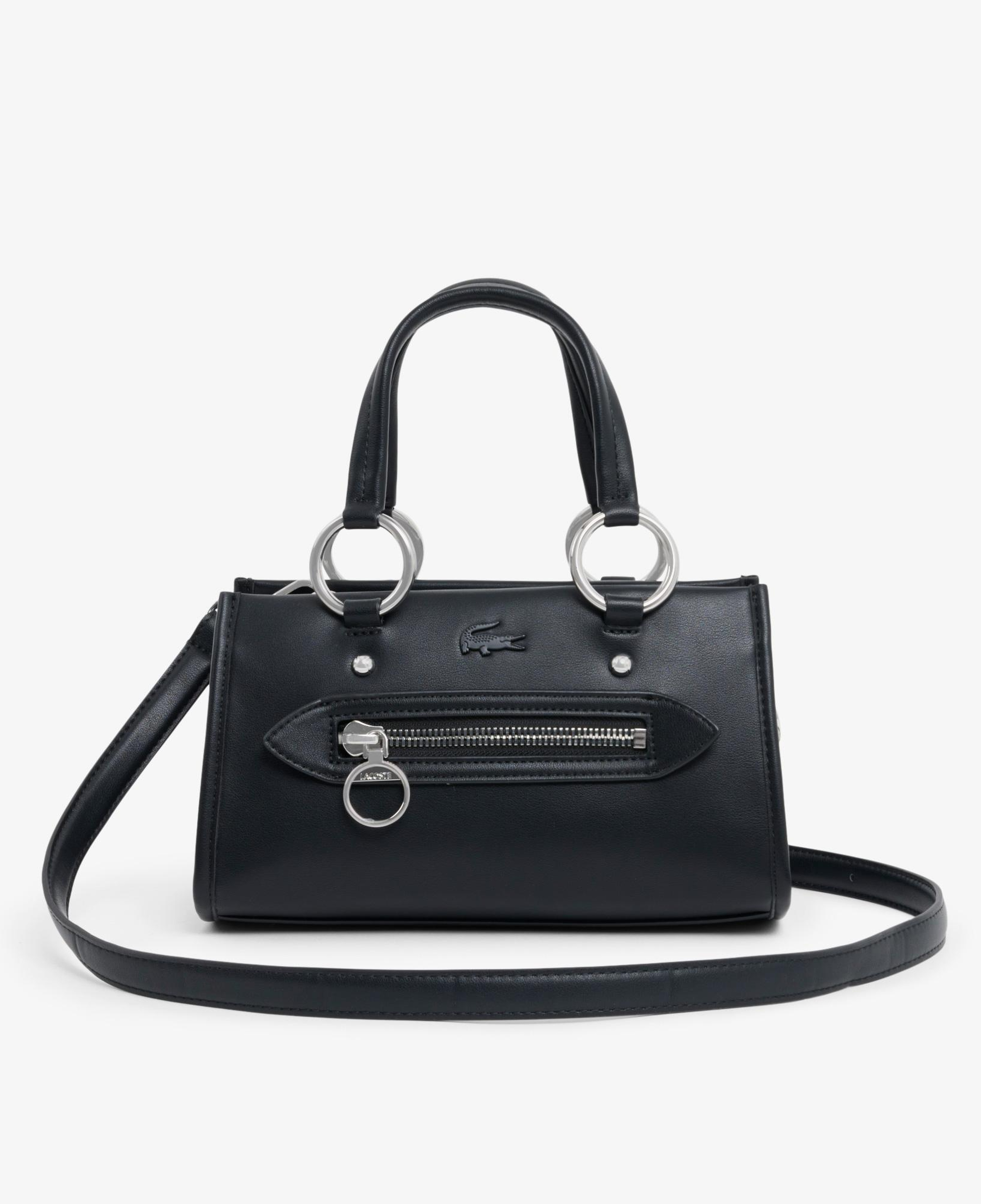 Lacoste Celys Kadın Deri Siyah Omuz Çantası