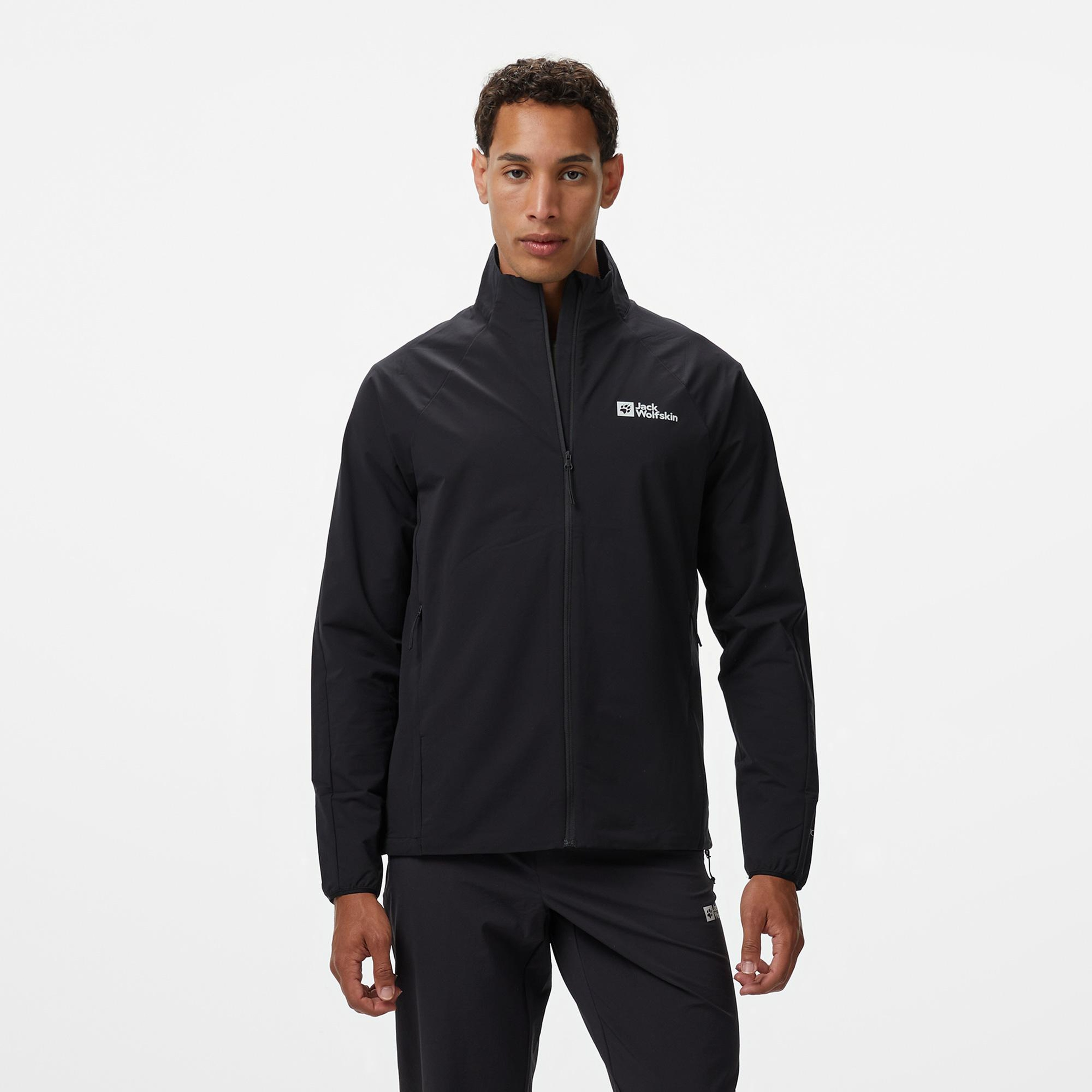 Jack Wolfskin Prelight Stride Jkt  Erkek Siyah Ceket