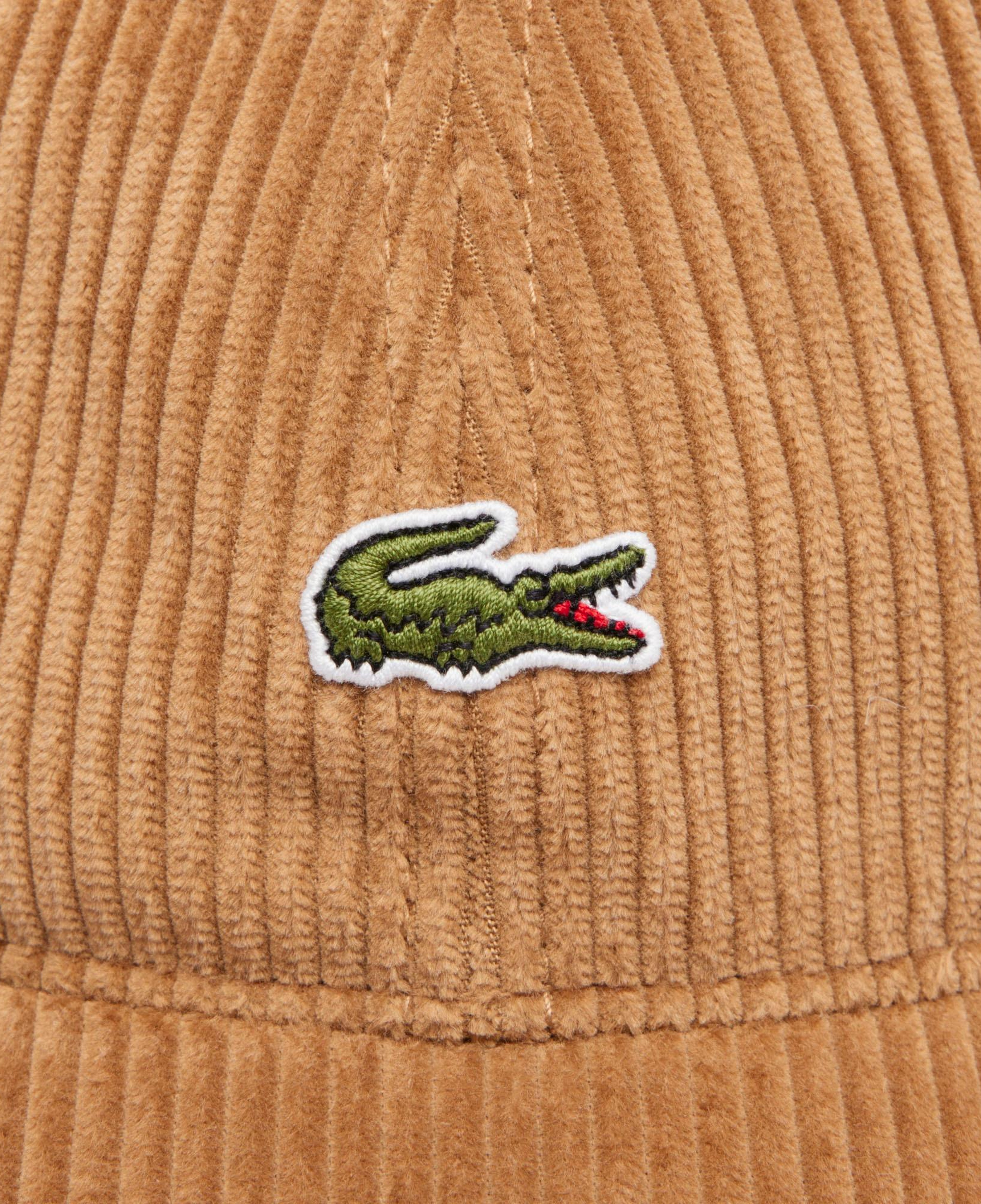 Lacoste Unisex Kadife Kahverengi Şapka
