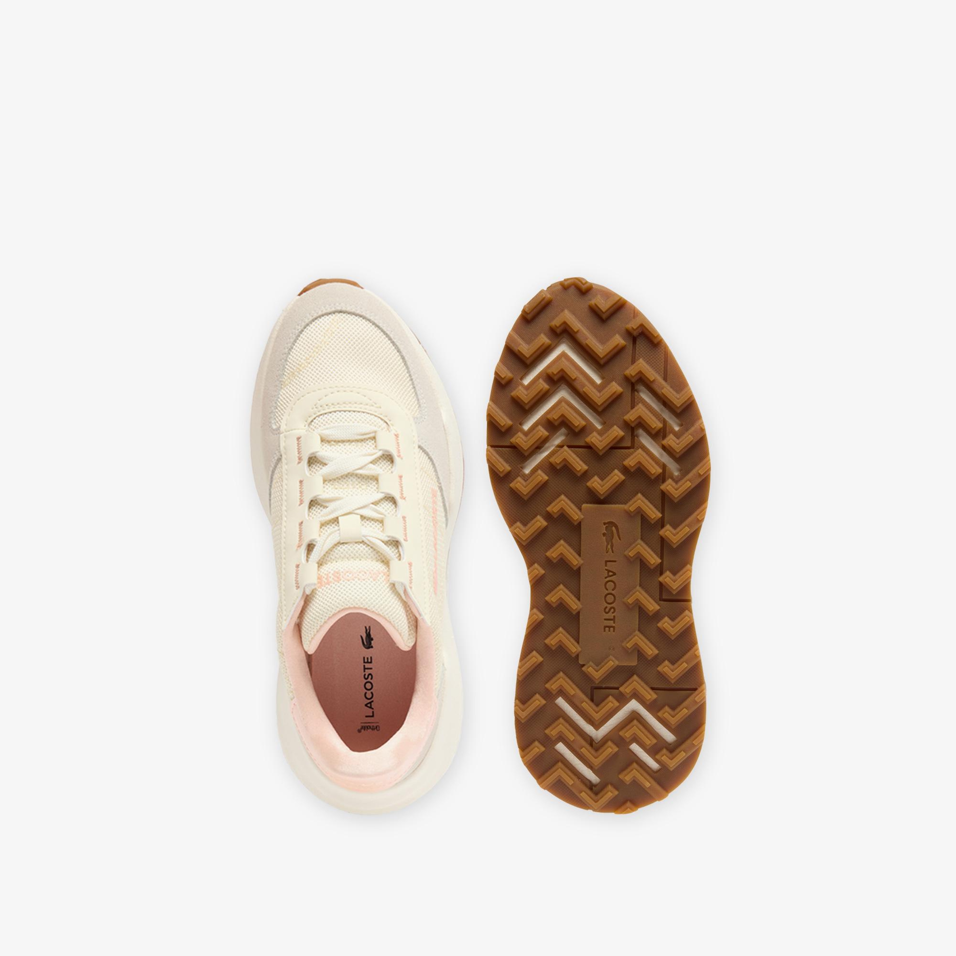 Lacoste Elite Active Evo Kadın Krem Sneaker