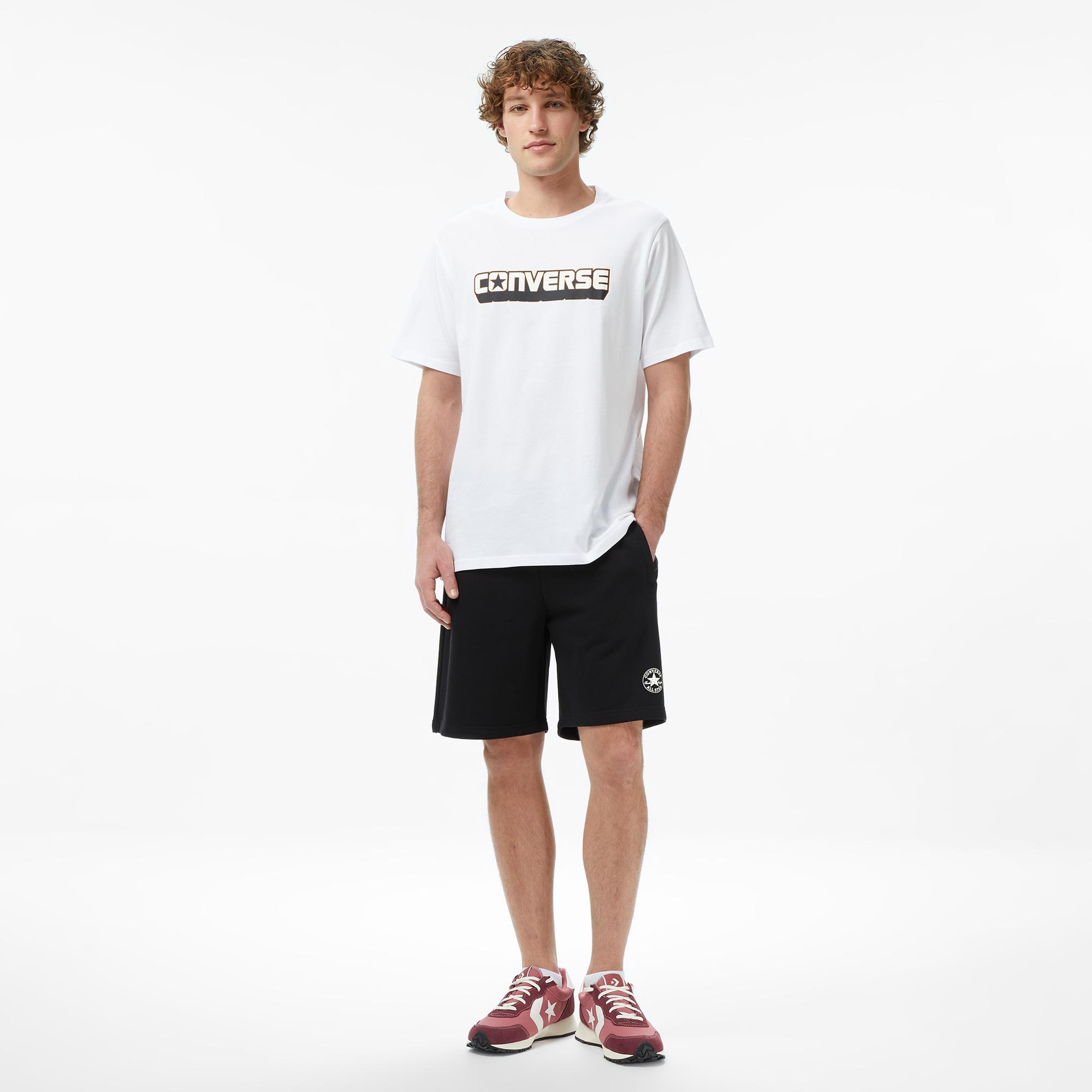 Converse Erkek Beyaz T-Shirt