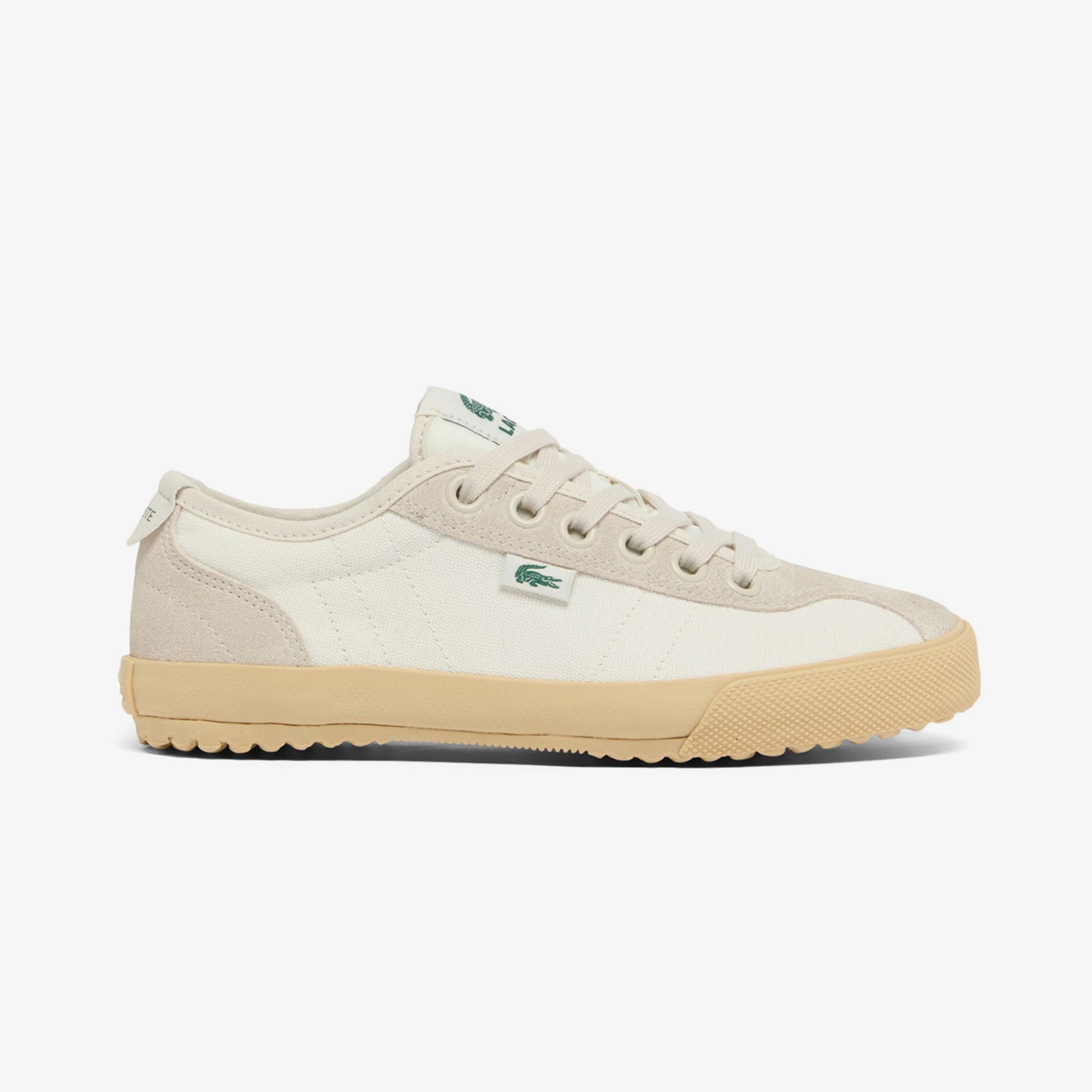 Lacoste Backslam Kadın Krem Sneaker