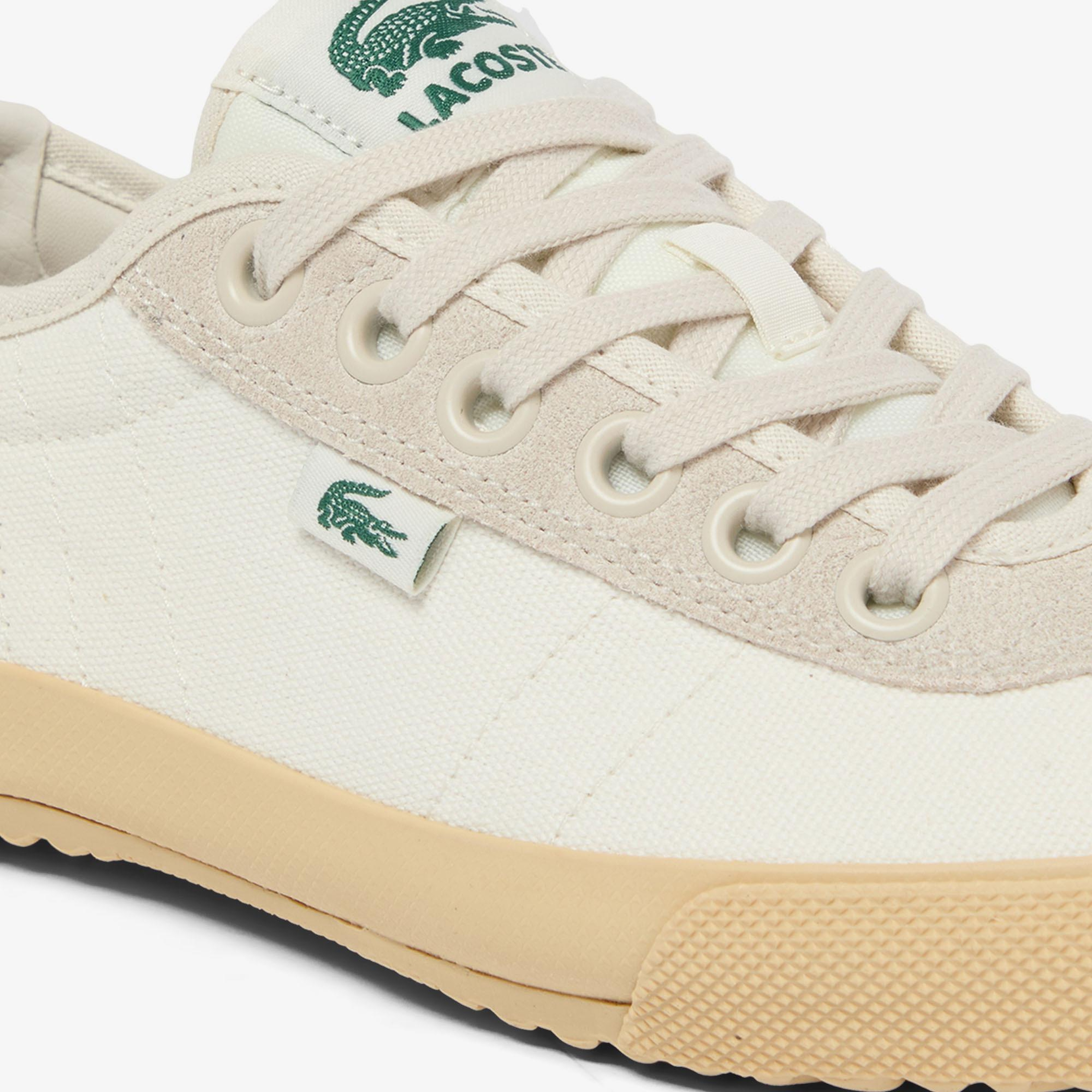 Lacoste Backslam Kadın Krem Sneaker