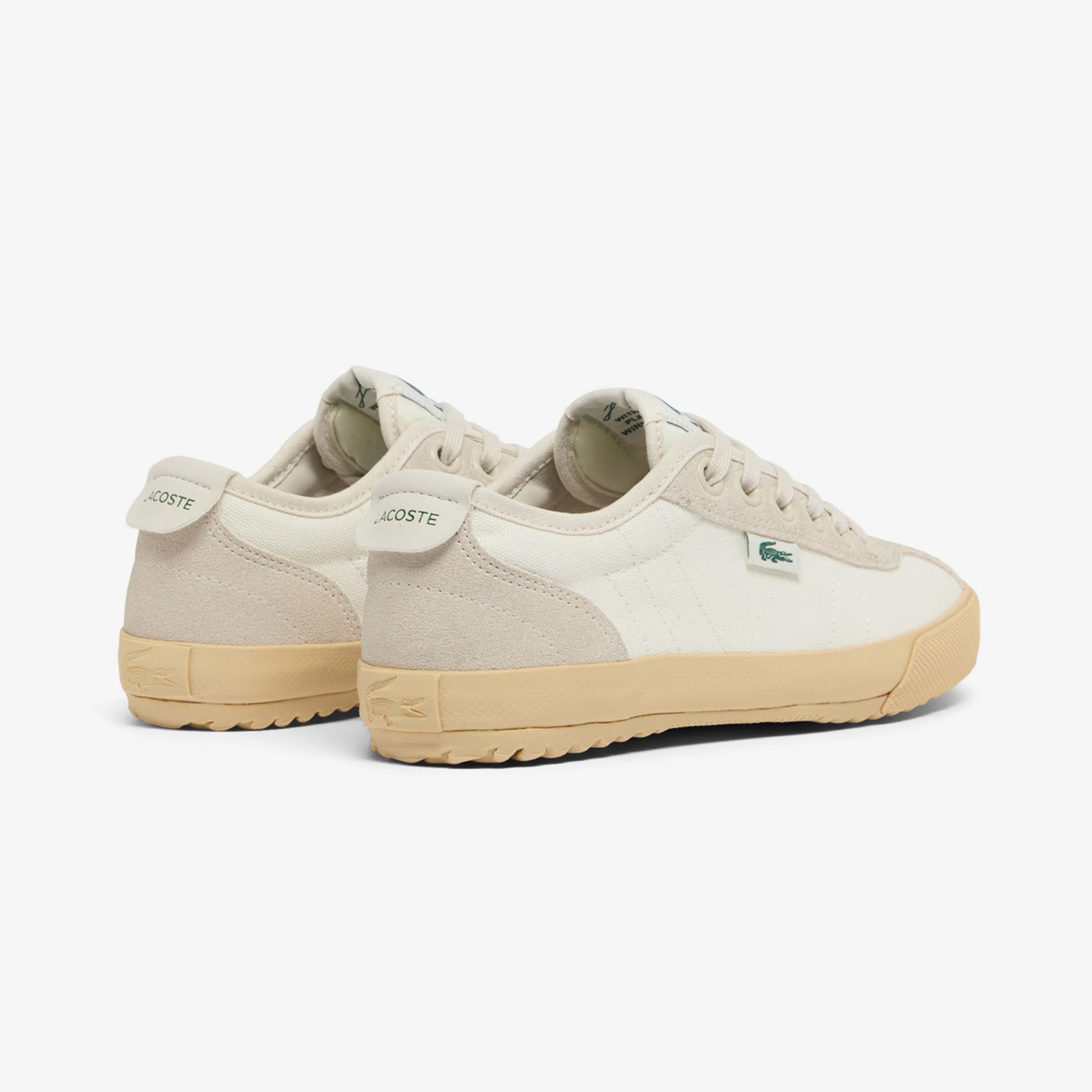 Lacoste Backslam Kadın Krem Sneaker