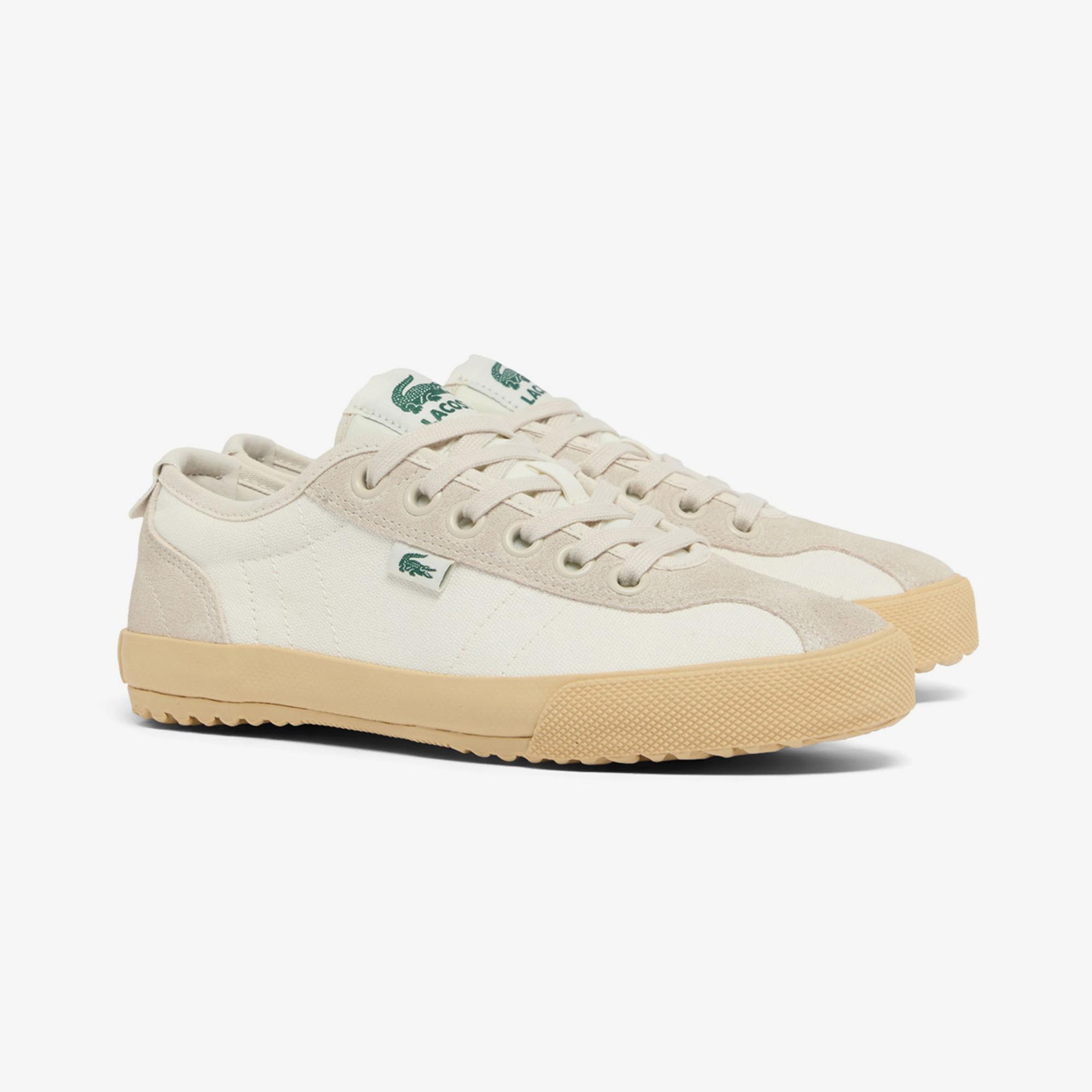 Lacoste Backslam Kadın Krem Sneaker