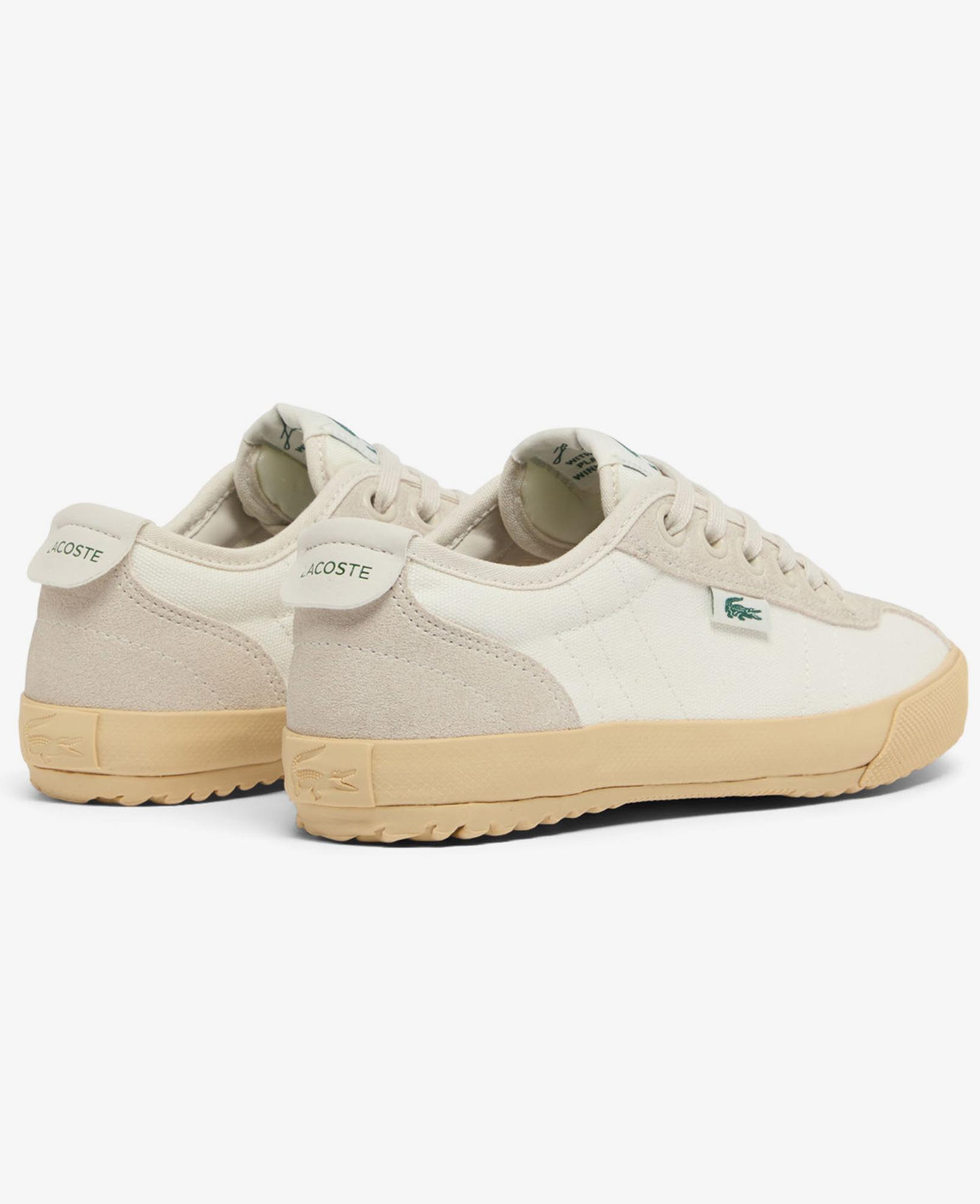 Lacoste Backslam Kadın Krem Sneaker